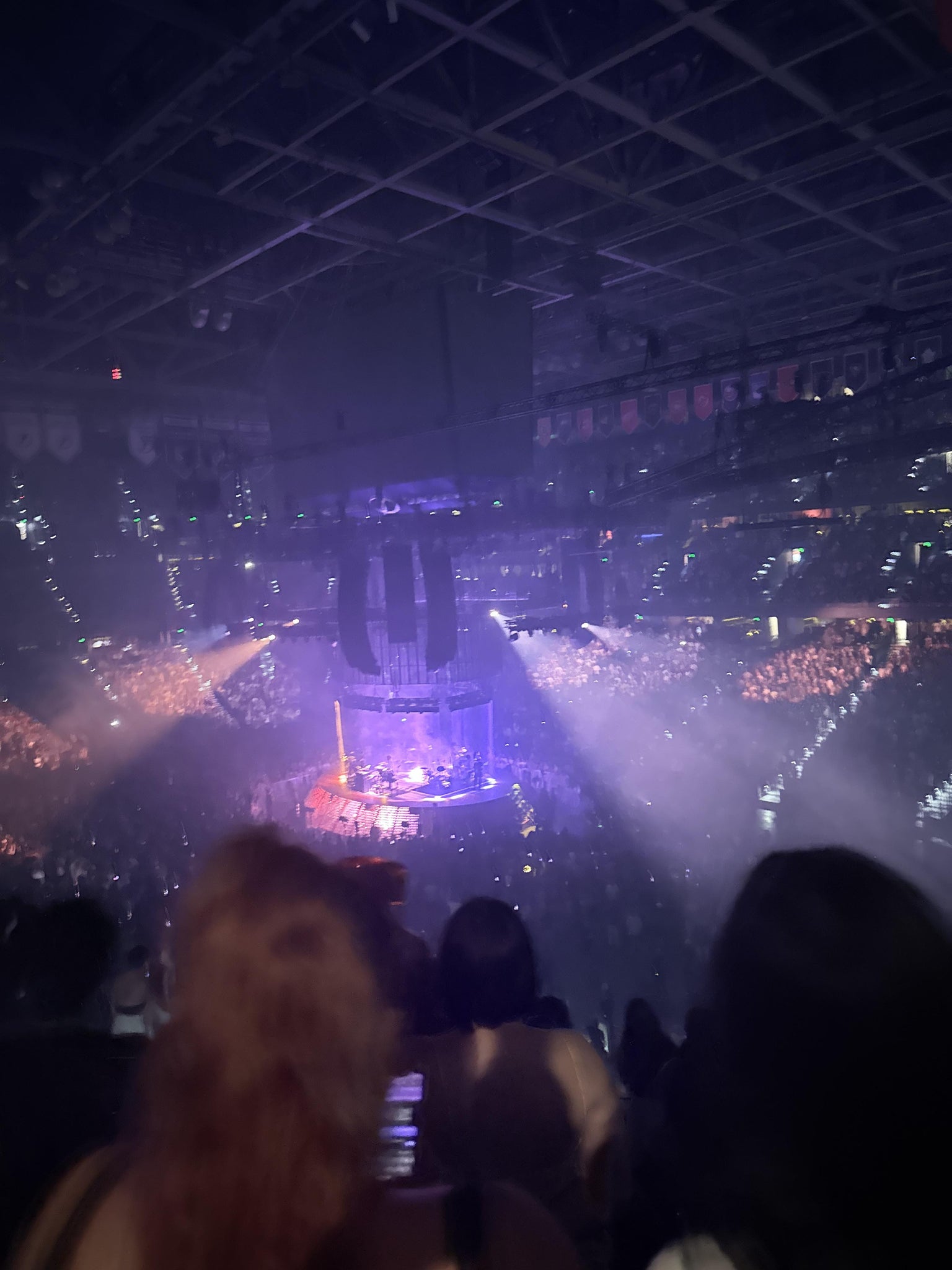 Real Fan View taken from The Mark Club 8 at Benchmark International Arena by Oscar Q