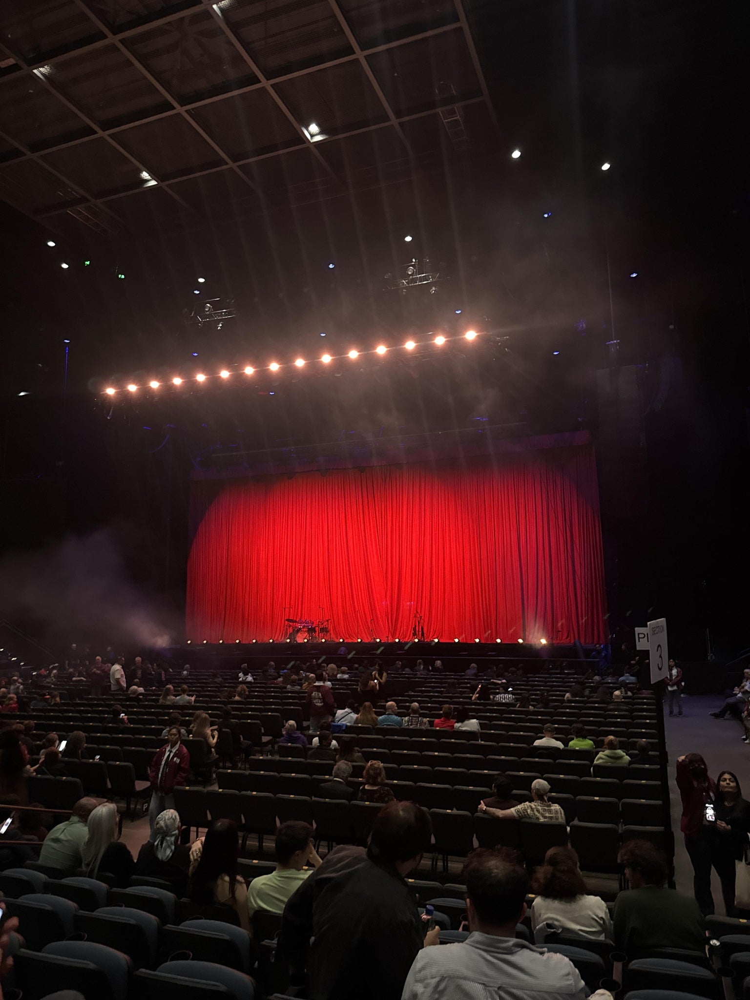 Real Fan View taken from Floor 7 at Bill Graham Civic Auditorium by Tyler R