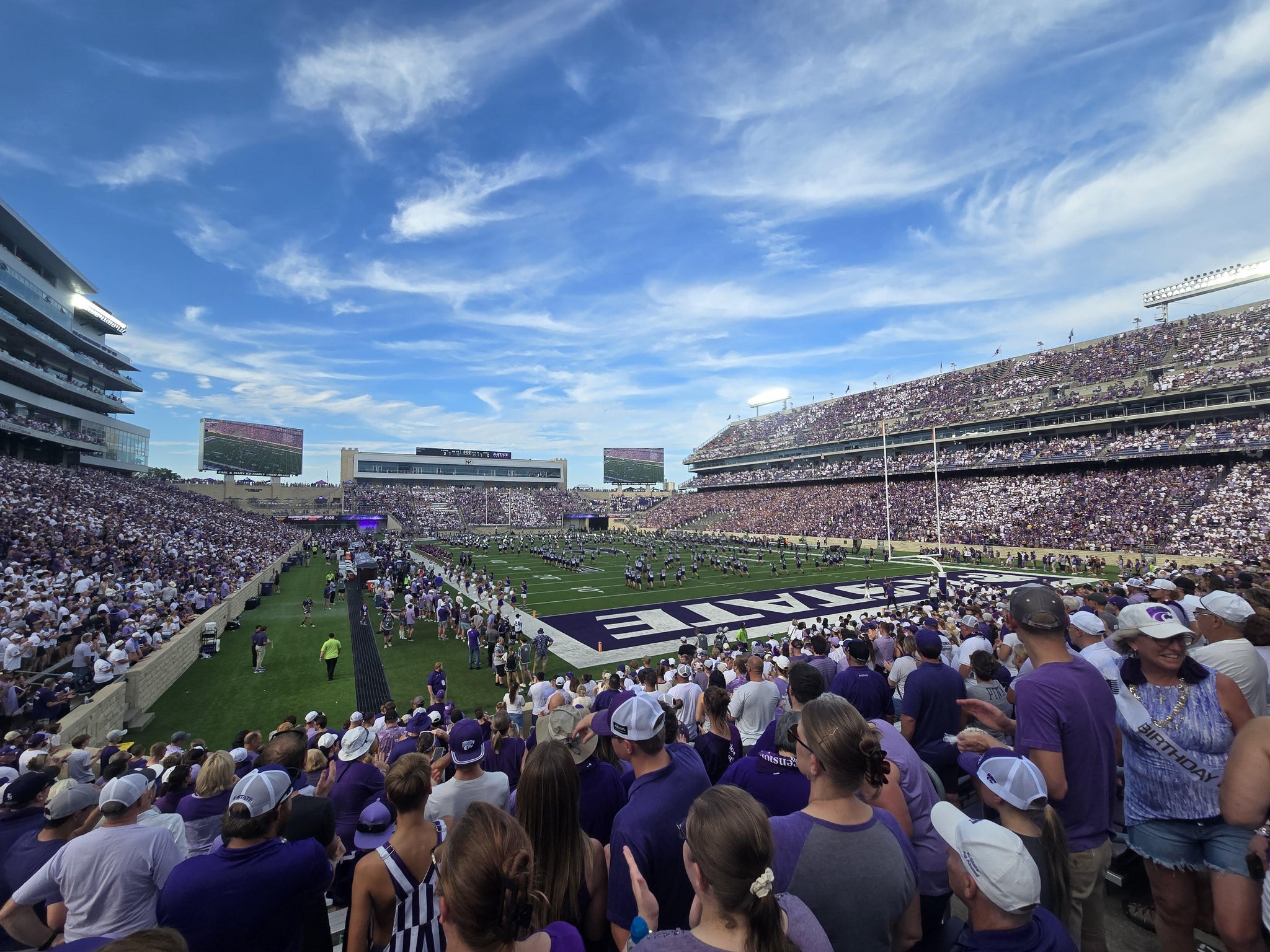 Real Fan View taken from Section 12 at Bill Snyder Family Stadium by Scott H