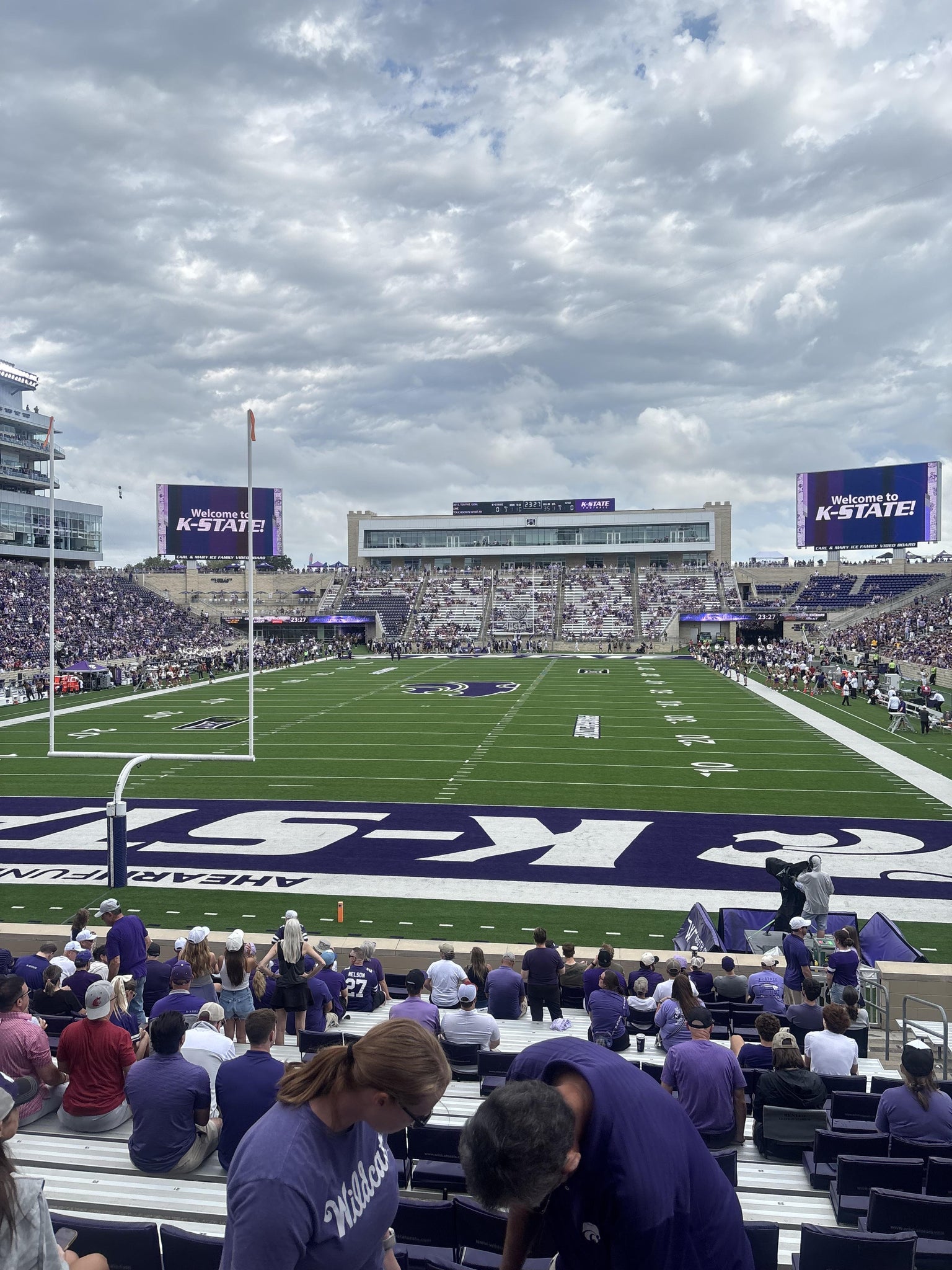 Real Fan View taken from Section 15 at Bill Snyder Family Stadium by Brad M