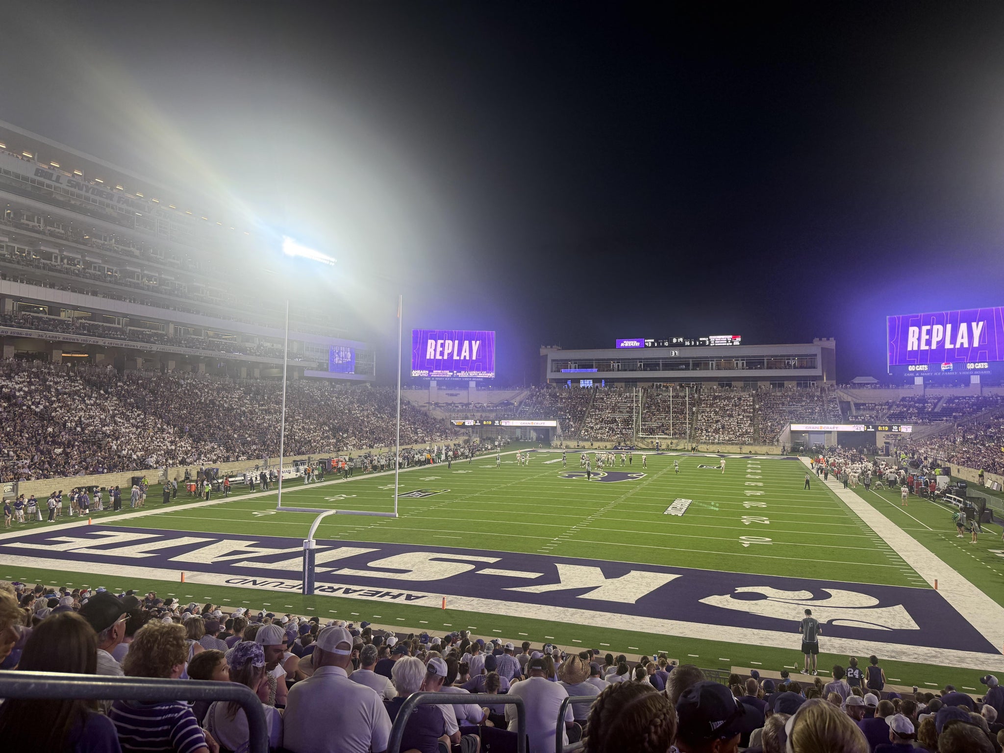 Real Fan View taken from Section 16 at Bill Snyder Family Stadium by Hayden W