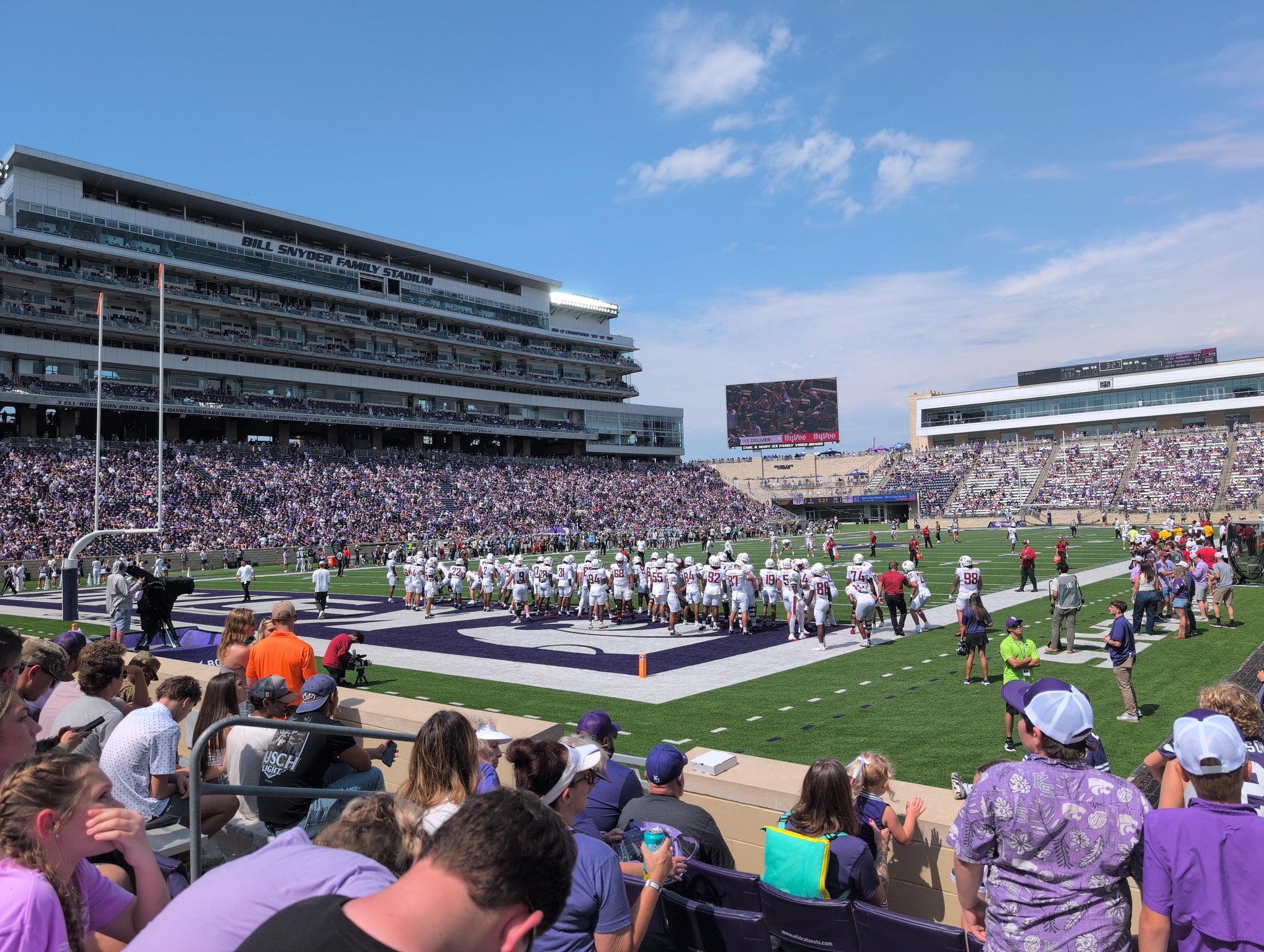 Real Fan View taken from Section 17 at Bill Snyder Family Stadium by Adam B