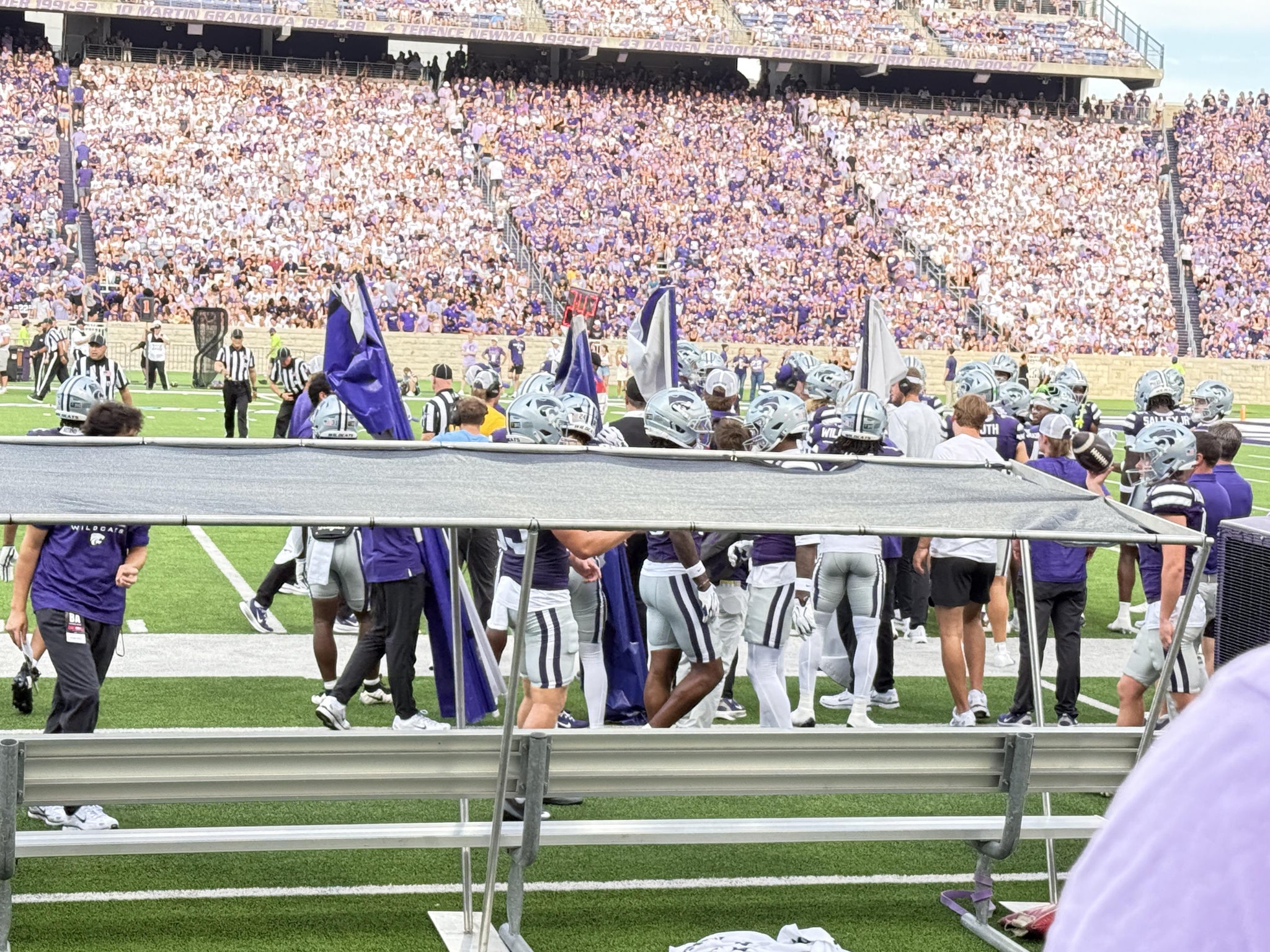 Real Fan View taken from Section 6 at Bill Snyder Family Stadium by Alex G