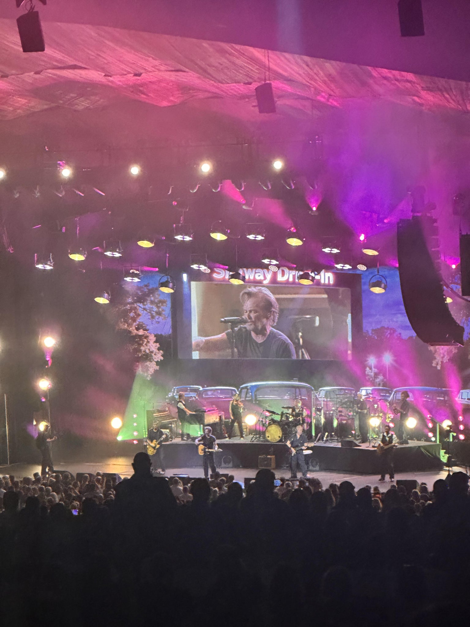 Real Fan View taken from GA Lawn at Blossom Music Center by Chris B