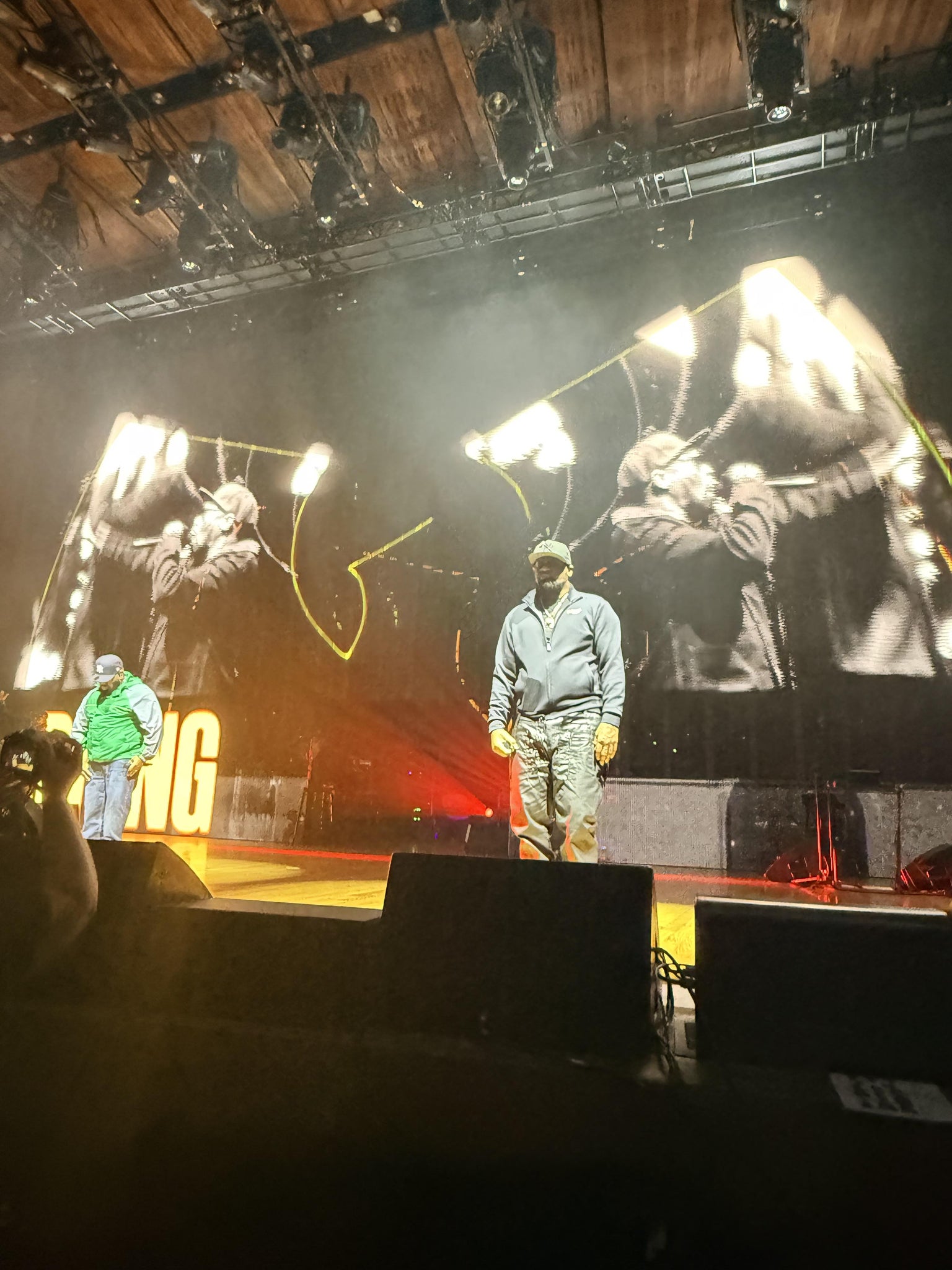 Real Fan View taken from Pavilion 13 at Blossom Music Center by Donnetta F