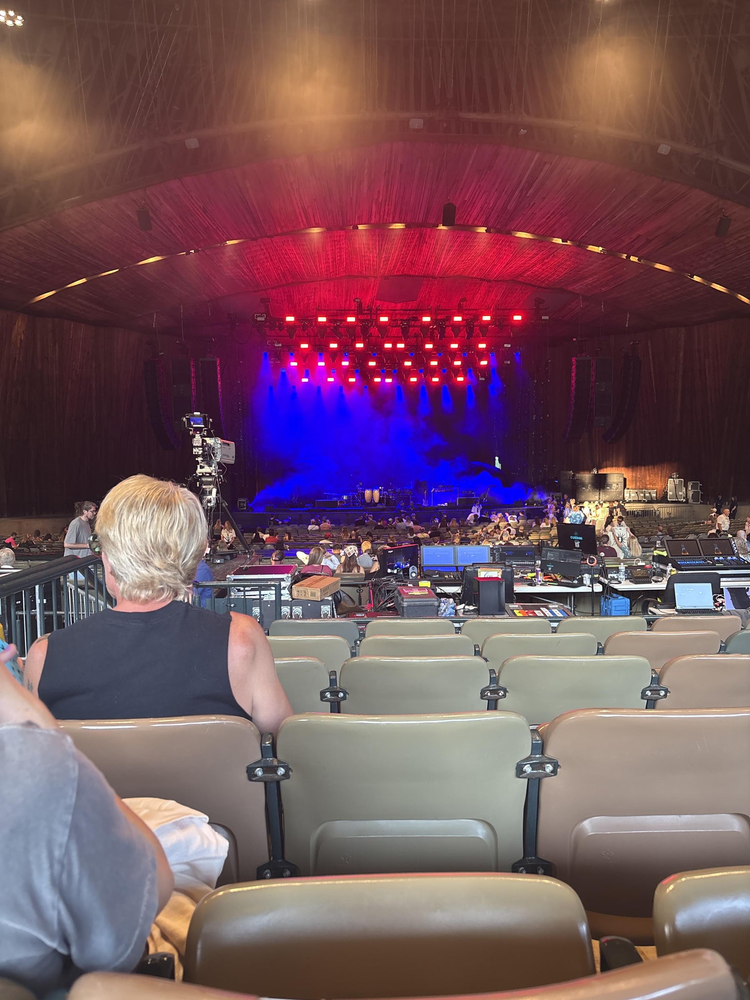 Real Fan View taken from Pavilion 35 at Blossom Music Center by Olivia S