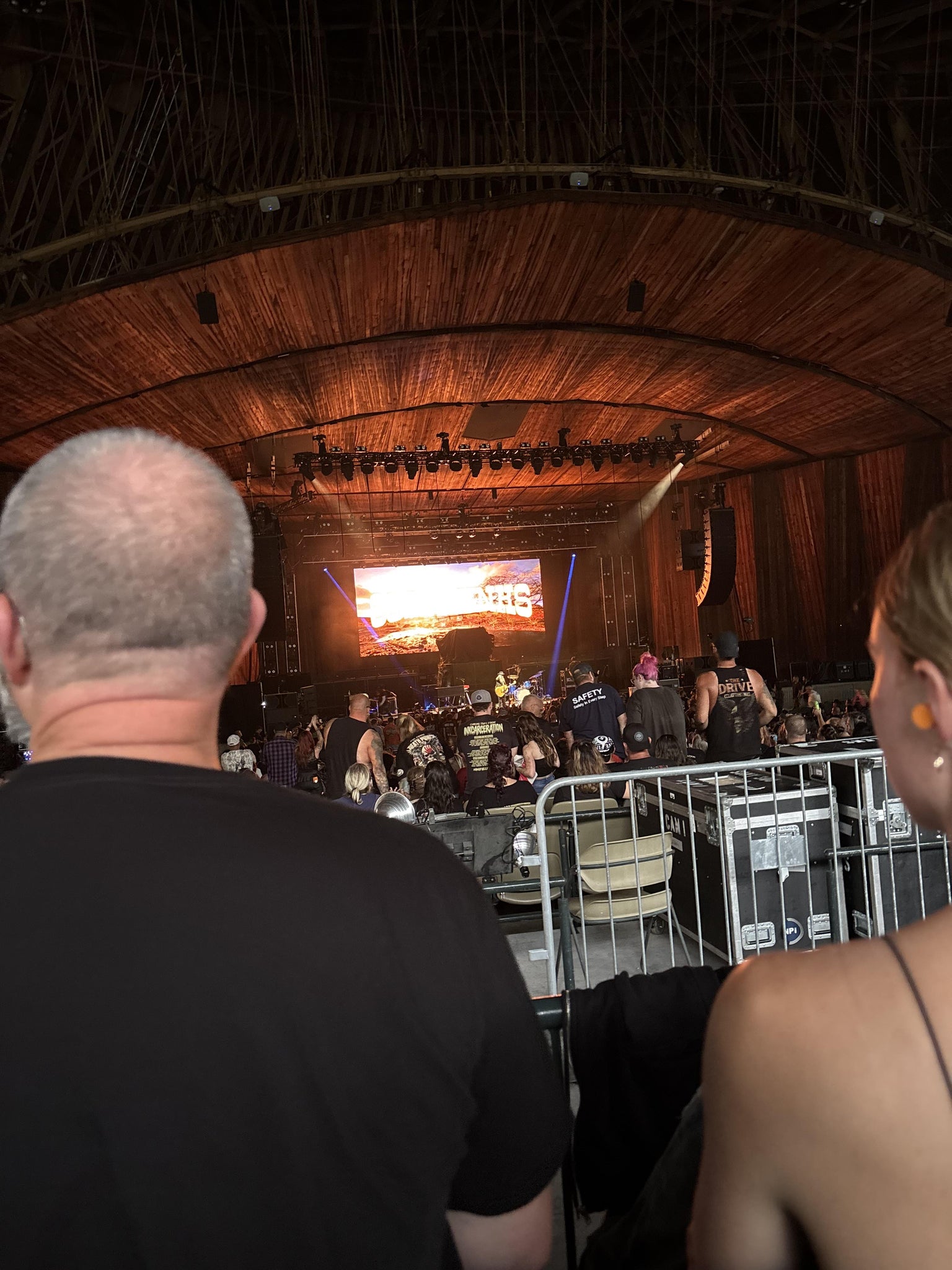 Real Fan View taken from Pavilion 36 at Blossom Music Center by Amanda Z