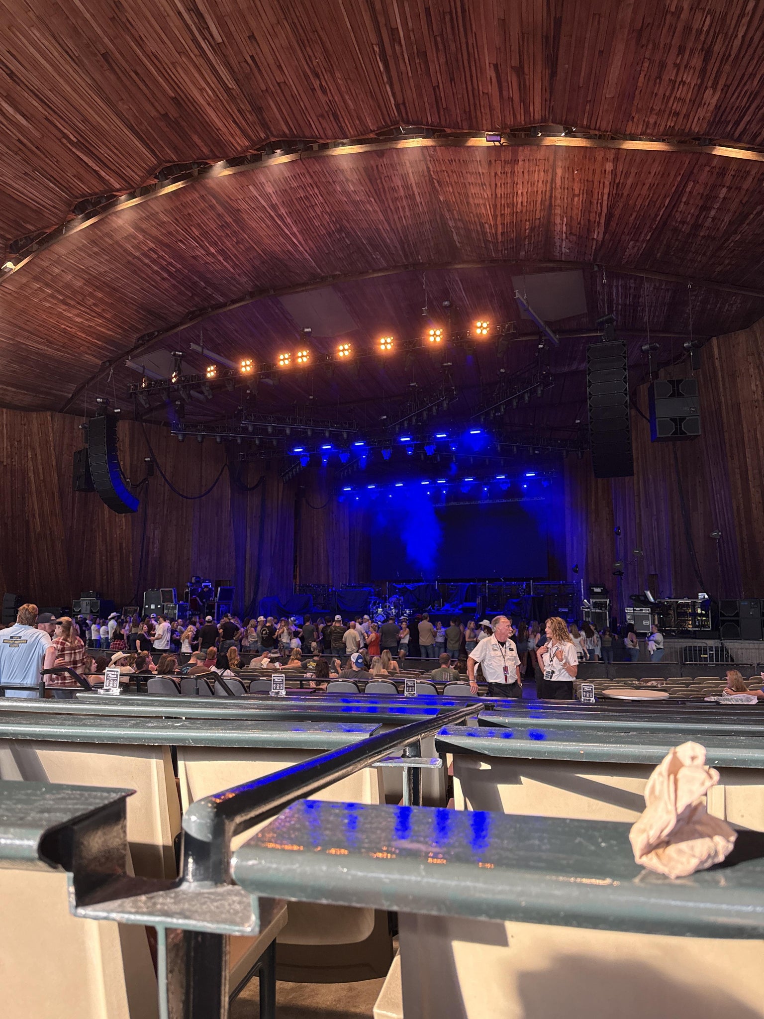 Real Fan View taken from VIP Box 209 at Blossom Music Center by Morgan S