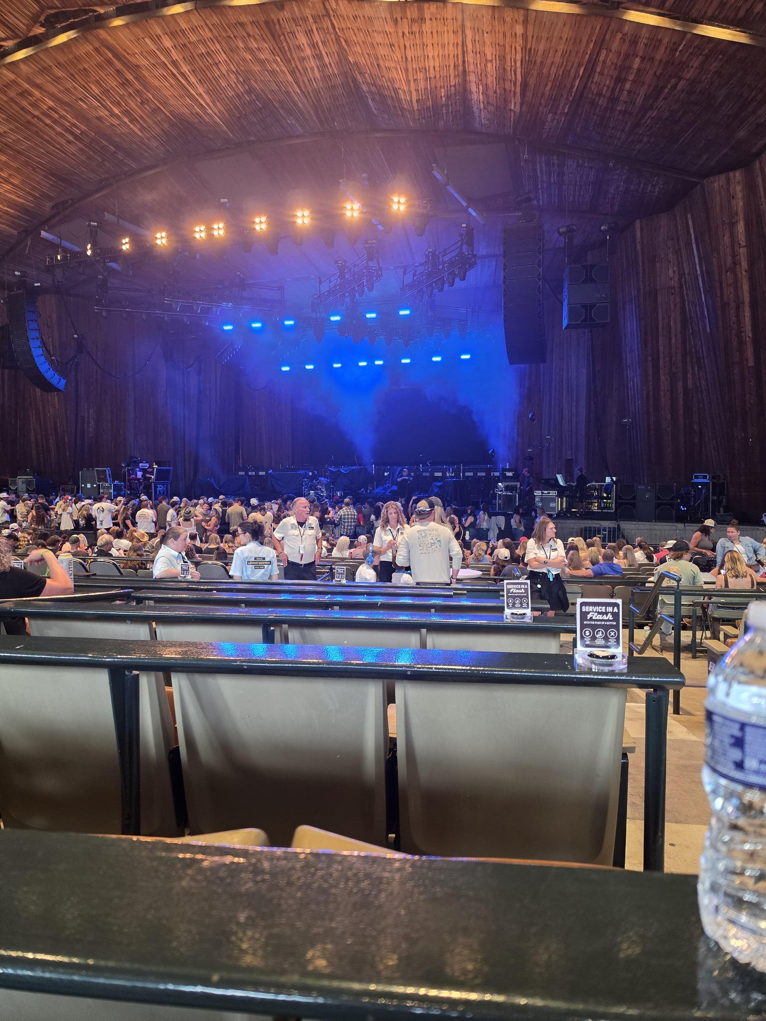 Real Fan View taken from VIP Box 209 at Blossom Music Center by Rhiannon D
