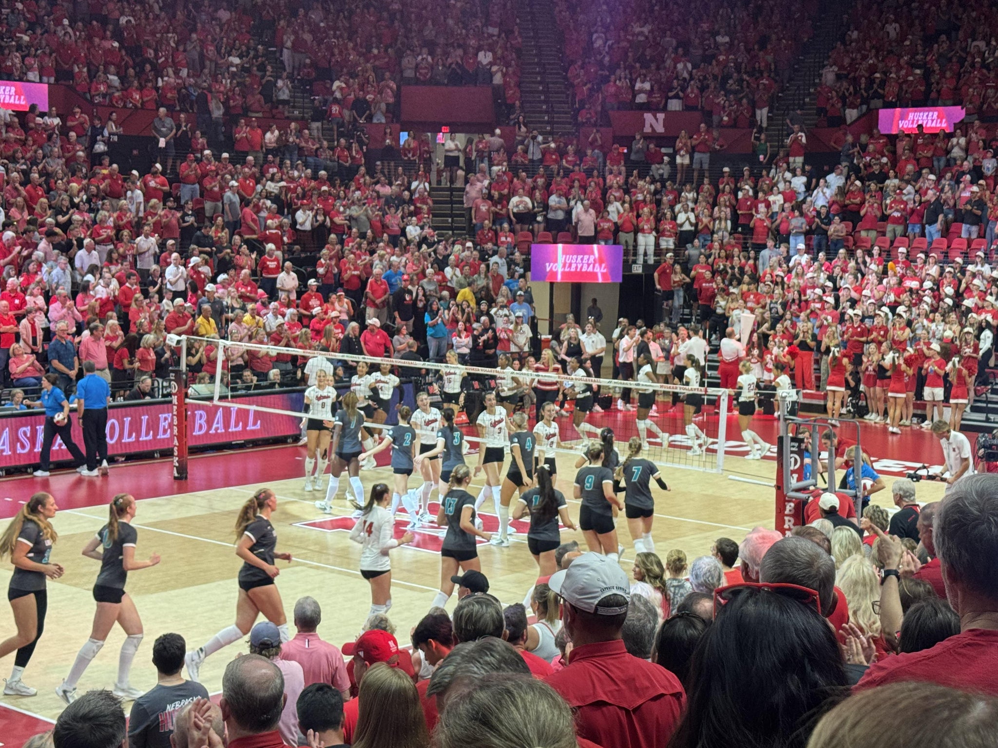 Real Fan View taken from Section 222 at Bob Devaney Sports Center by Dean T