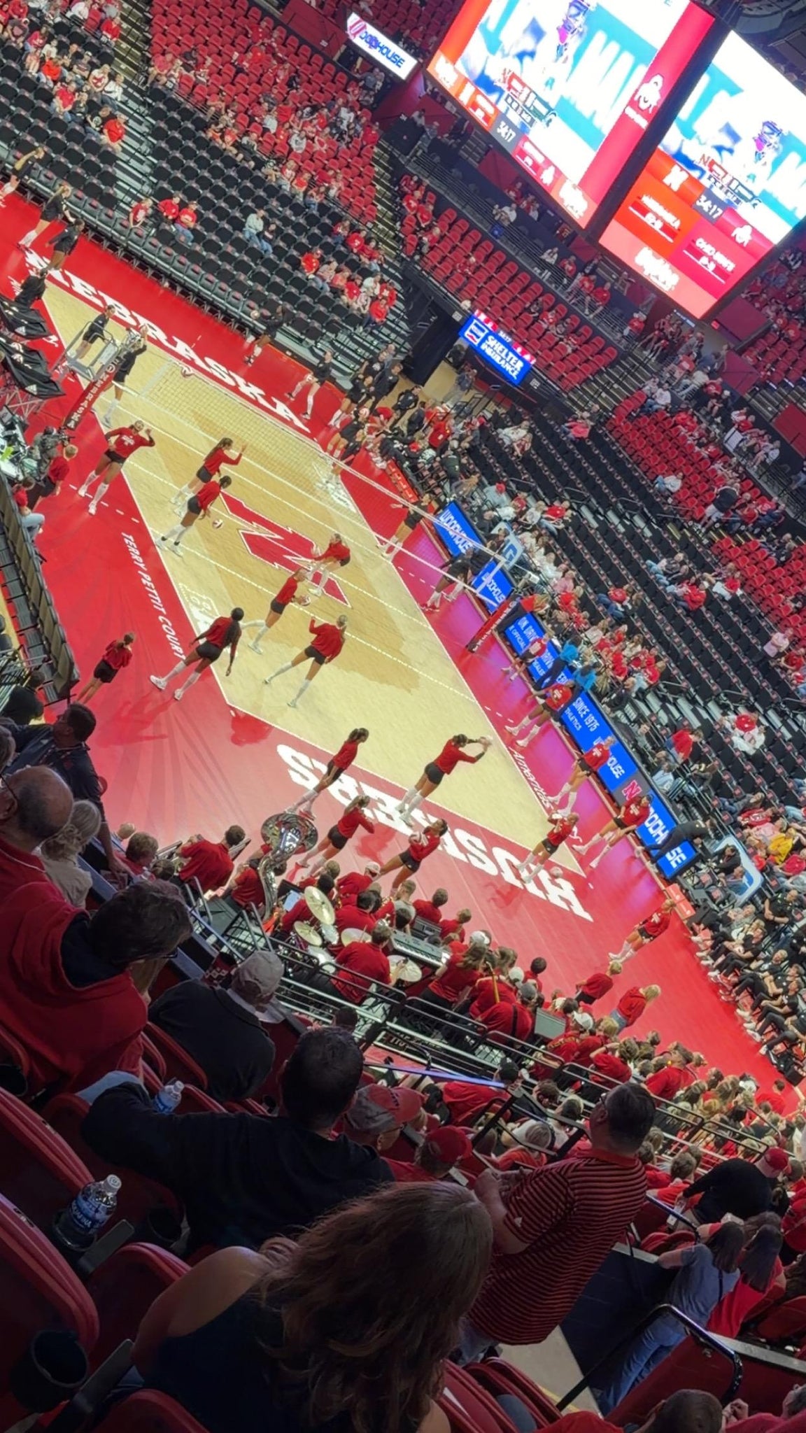 Real Fan View taken from Section 316 at Bob Devaney Sports Center by Craig S