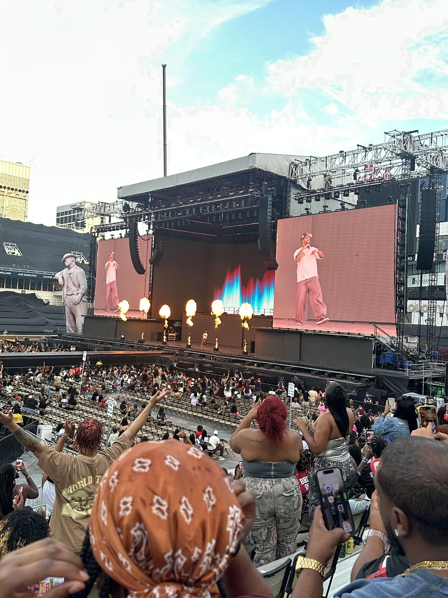 Real Fan View taken from Section 106 at Bobby Dodd Stadium by Syprina E