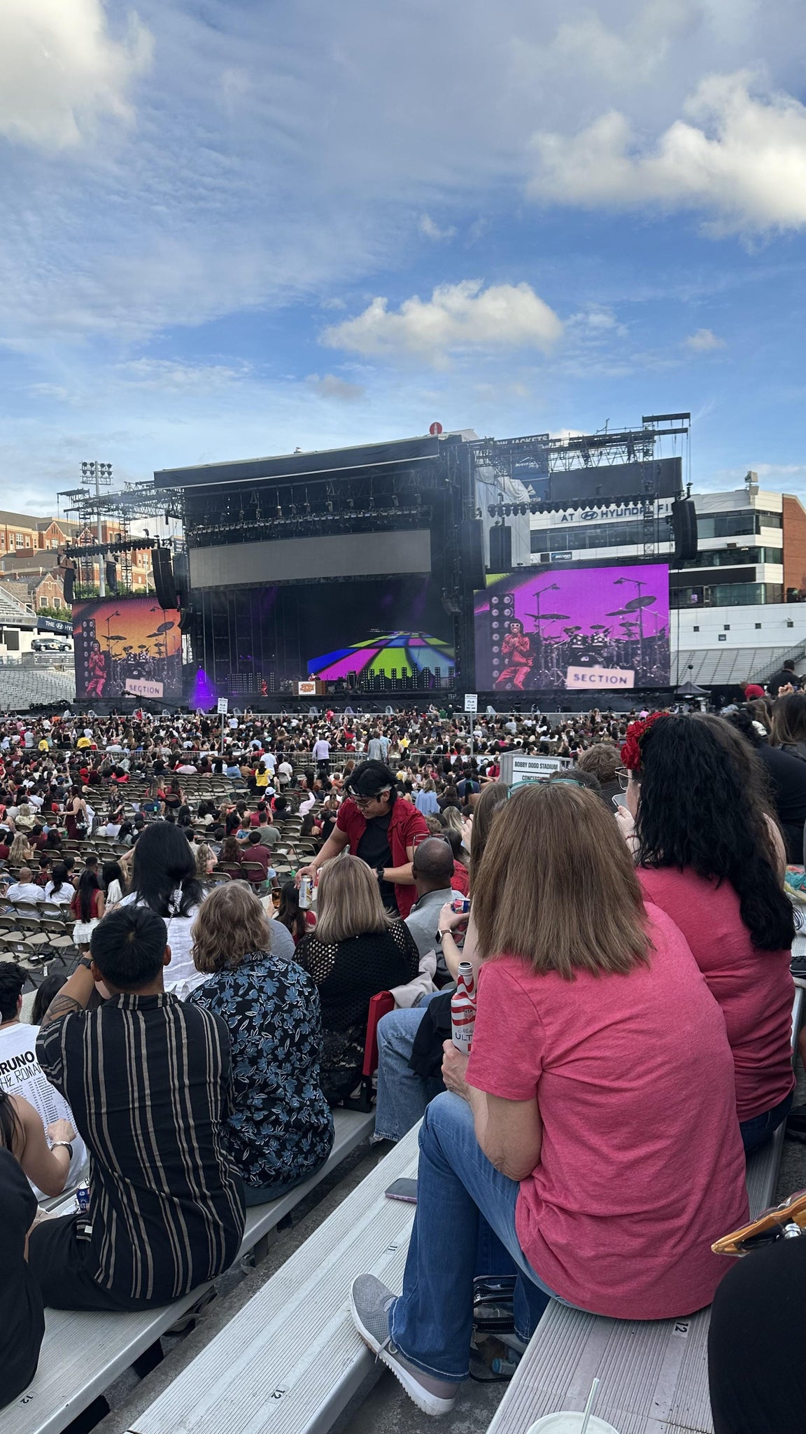 Real Fan View taken from Section 109 at Bobby Dodd Stadium by Allison C