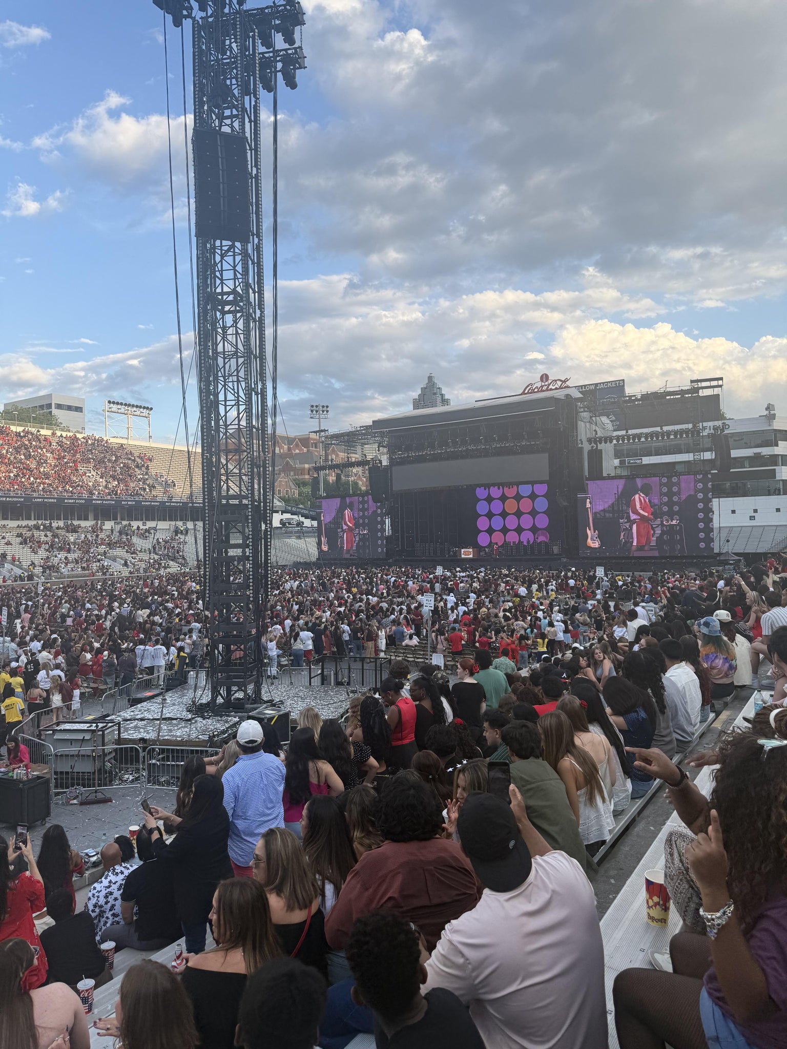 Real Fan View taken from Section 111 at Bobby Dodd Stadium by Anonymous User