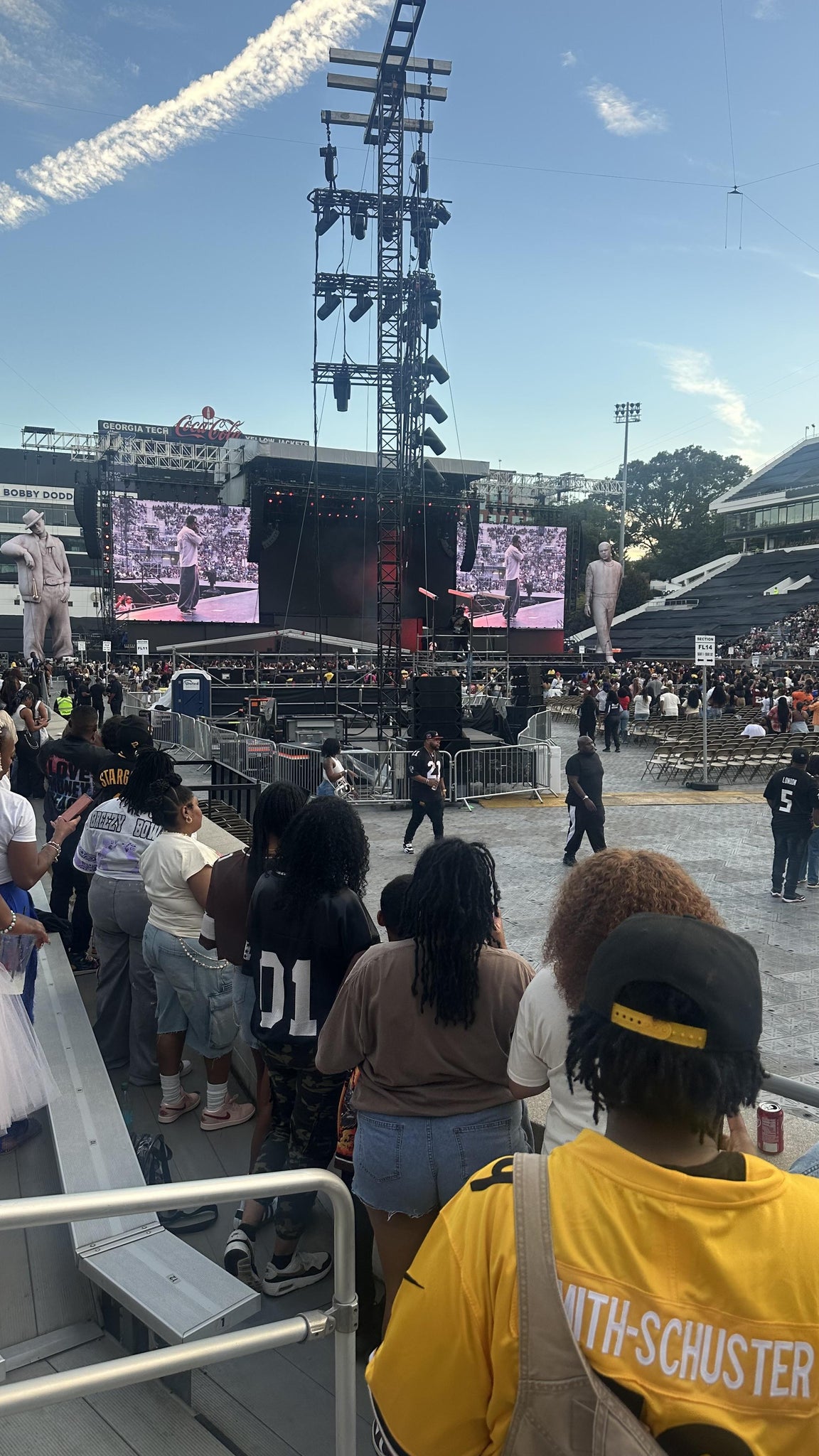 Real Fan View taken from Section 120 at Bobby Dodd Stadium by Kaylyn S