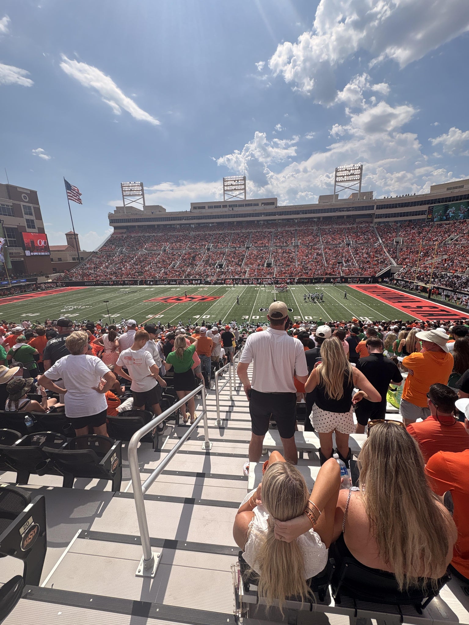 Real Fan View taken from Section 133 at Boone Pickens Stadium by Caden W