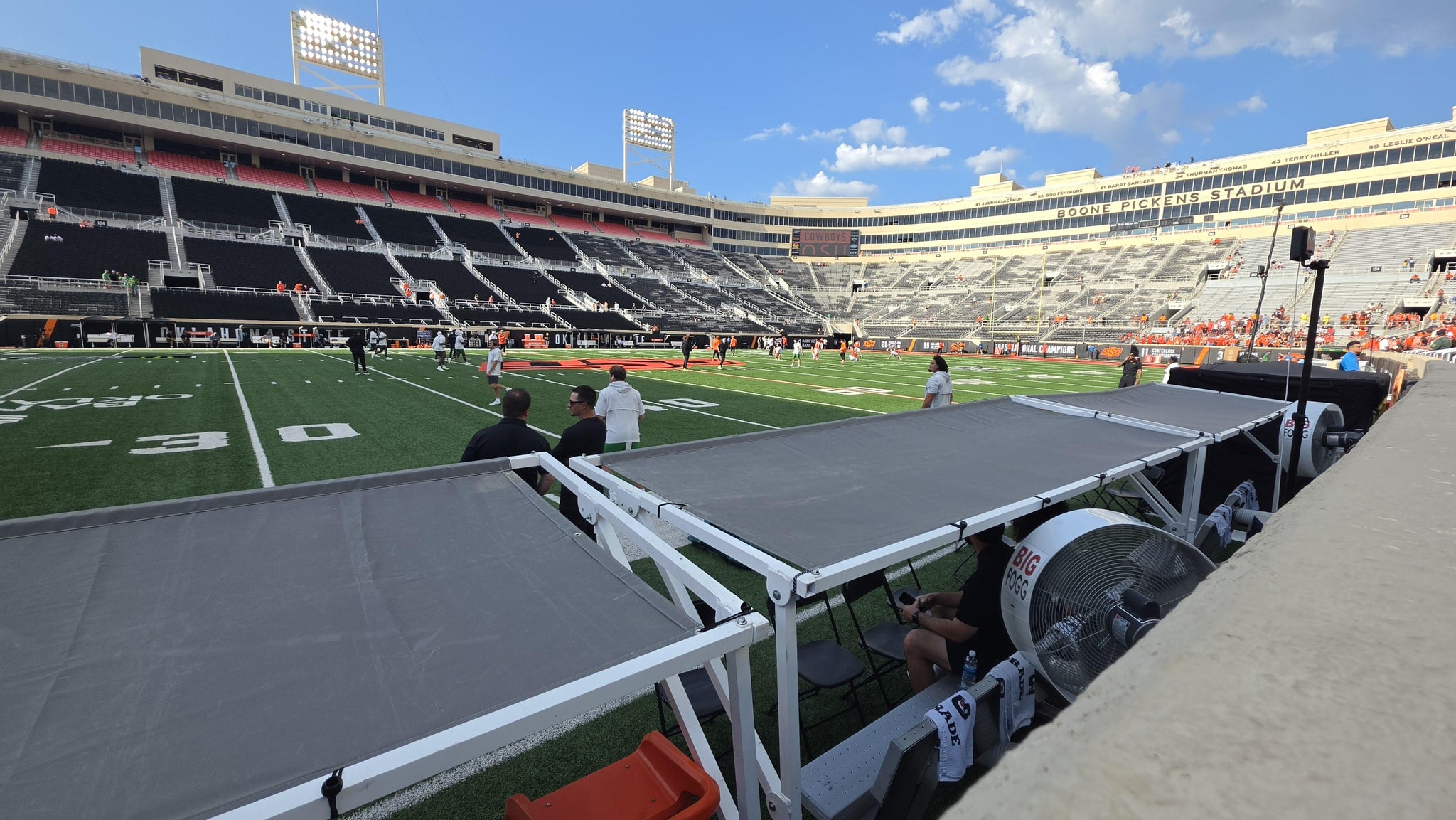 Real Fan View taken from Section 39 at Boone Pickens Stadium by Joshua S