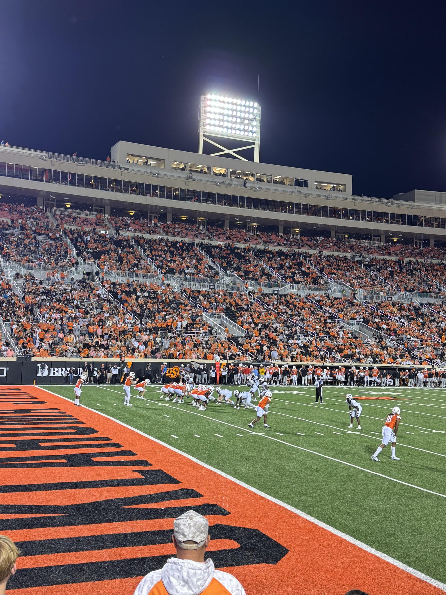 Real Fan View taken from Section 41 at Boone Pickens Stadium by Adam H
