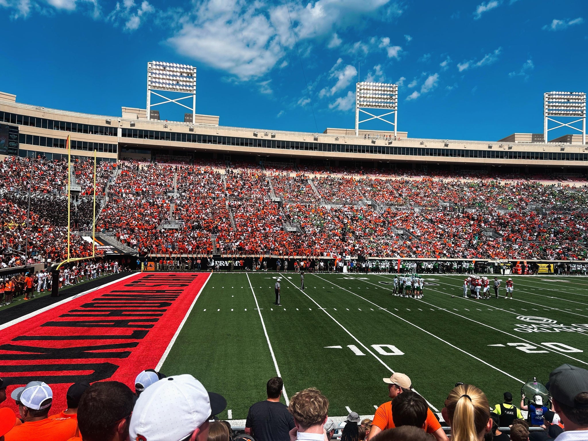 Real Fan View taken from Section 7 at Boone Pickens Stadium by Caleigh G