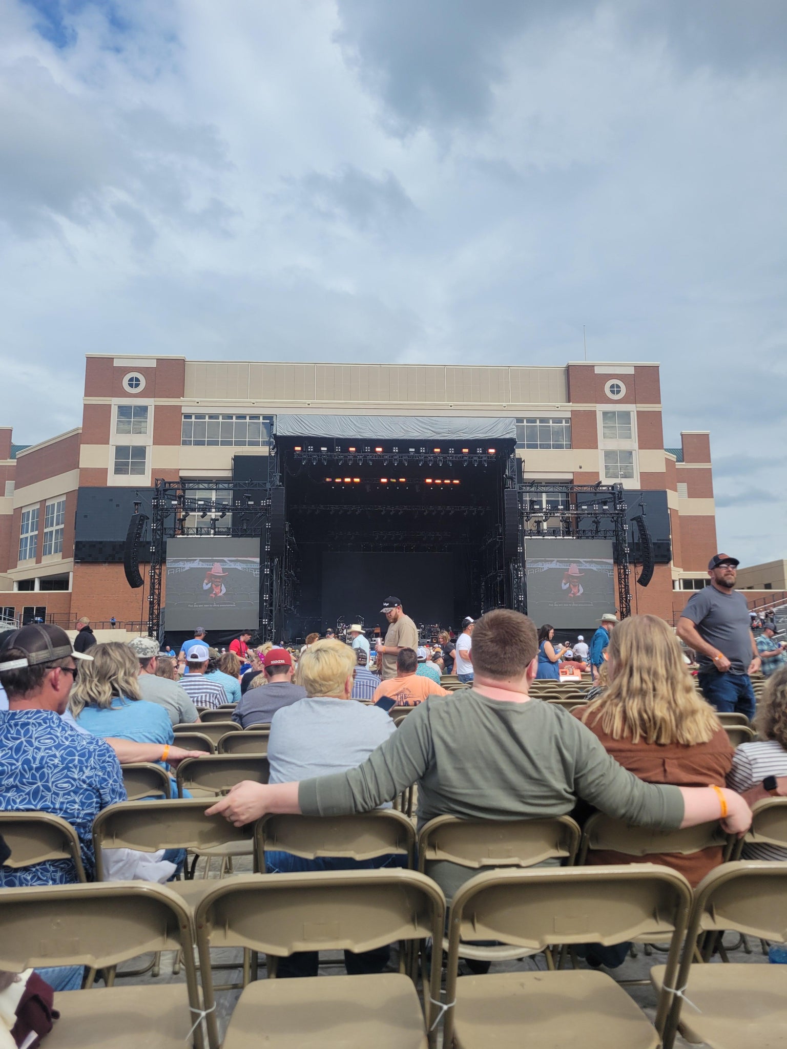 Real Fan View taken from Floor H at Boone Pickens Stadium by Alexis I