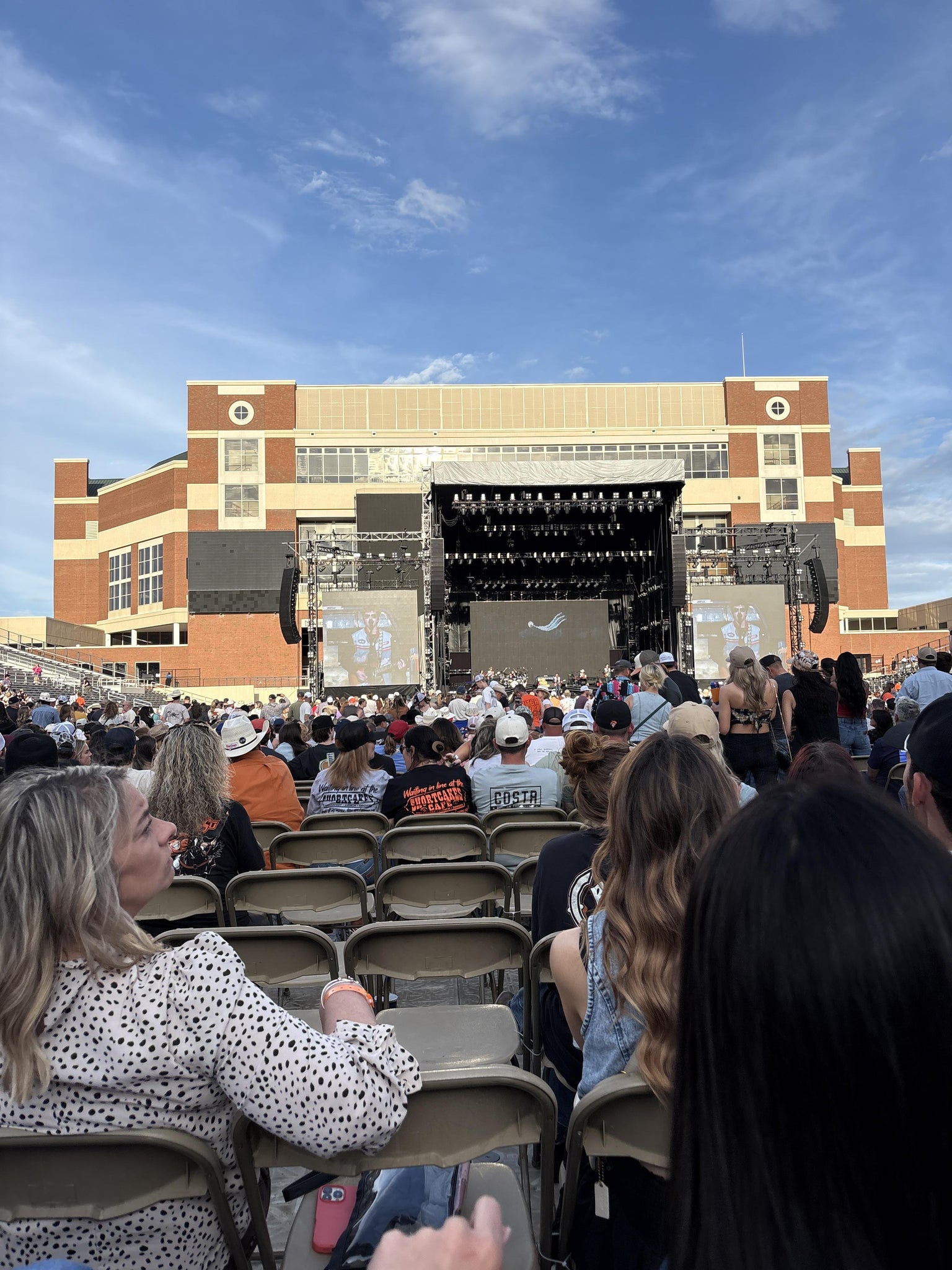 Real Fan View taken from Floor J at Boone Pickens Stadium by Michal H