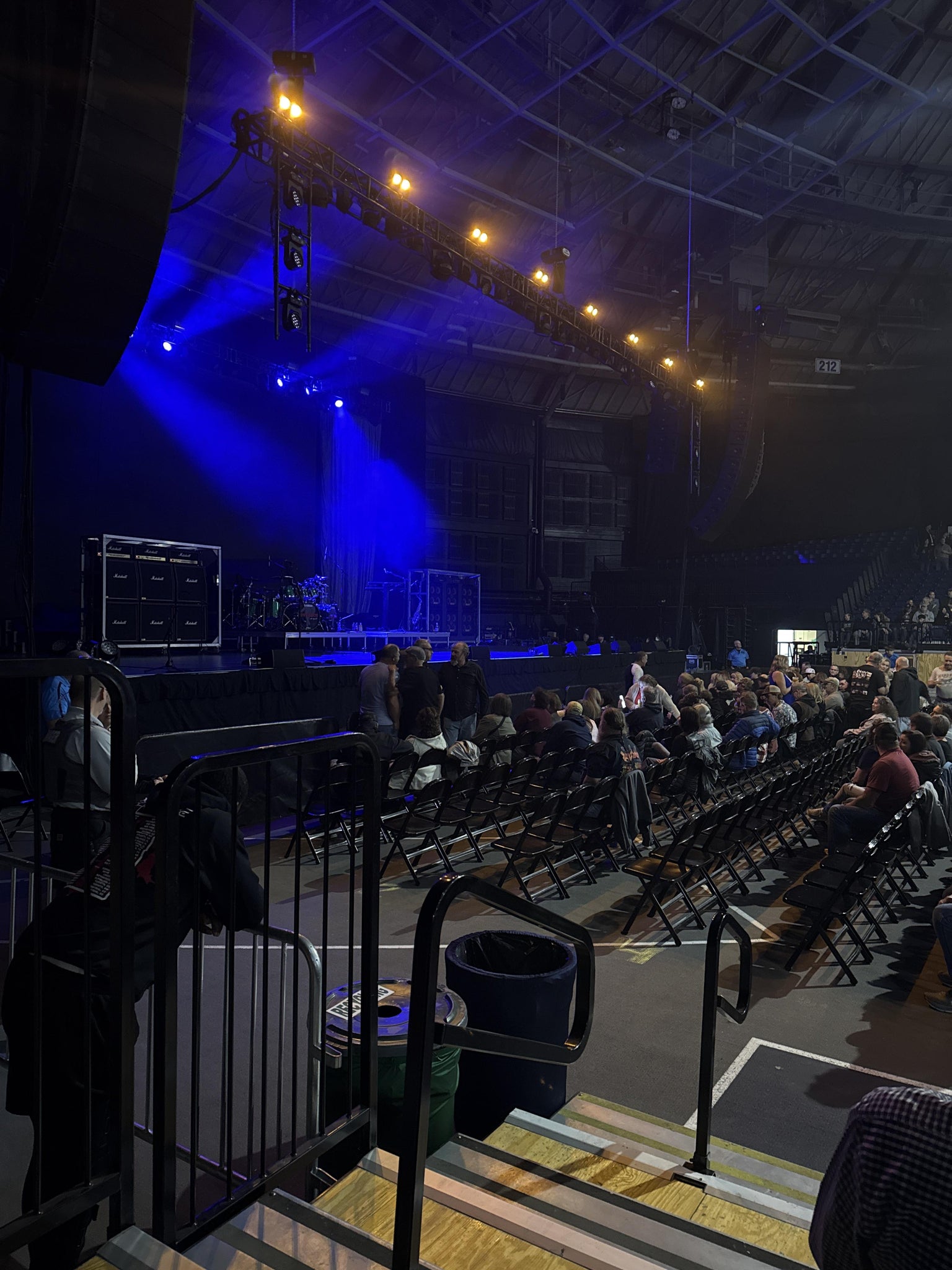 Real Fan View taken from Section 111 at Brick Breeden Fieldhouse by Cody T