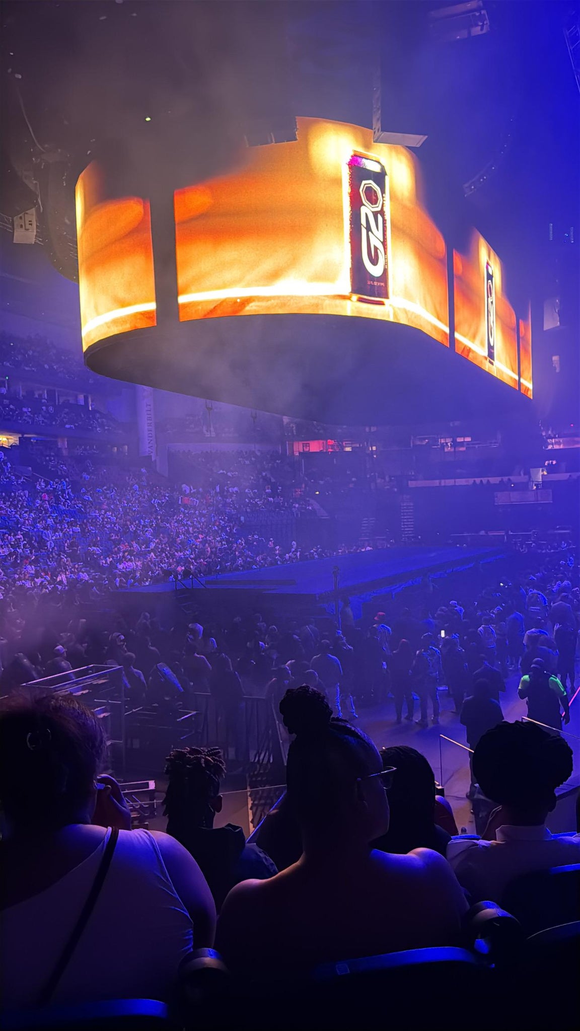 Real Fan View taken from Section 102 at Bridgestone Arena by Shaneria S