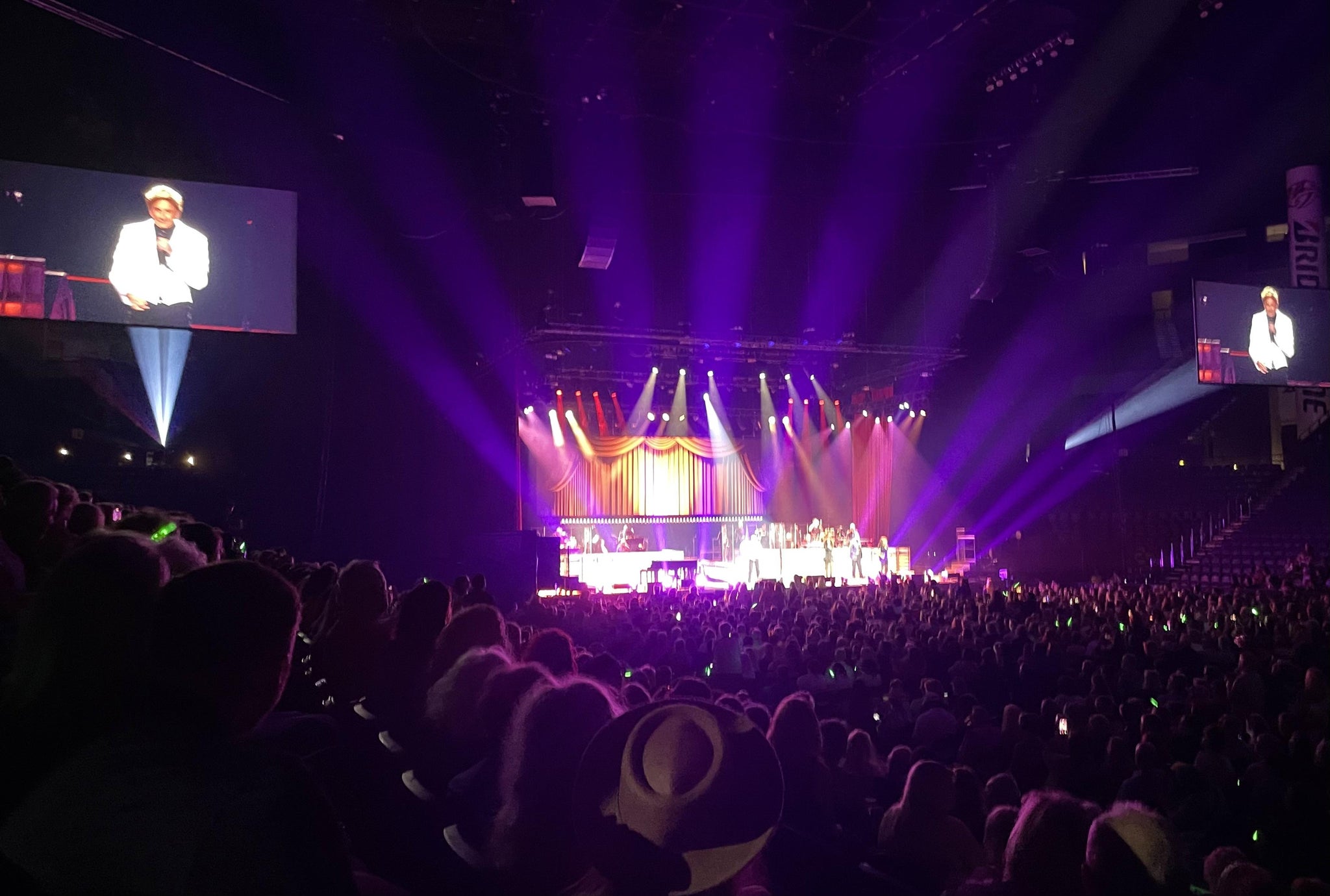 Real Fan View taken from Section 117 at Bridgestone Arena by Vint F
