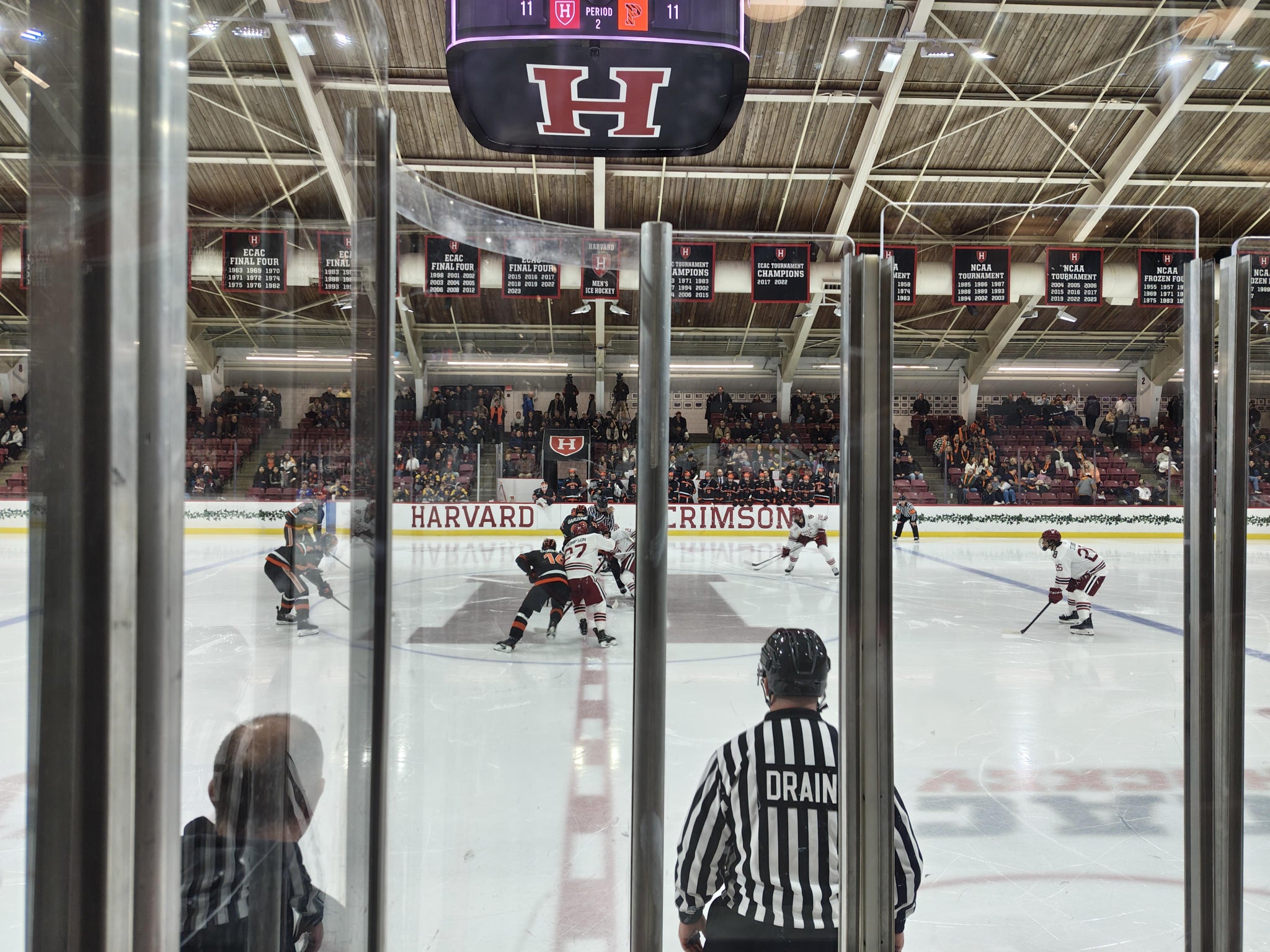 Real Fan View taken from Section 5 at Bright-Landry Hockey Center by Haig E