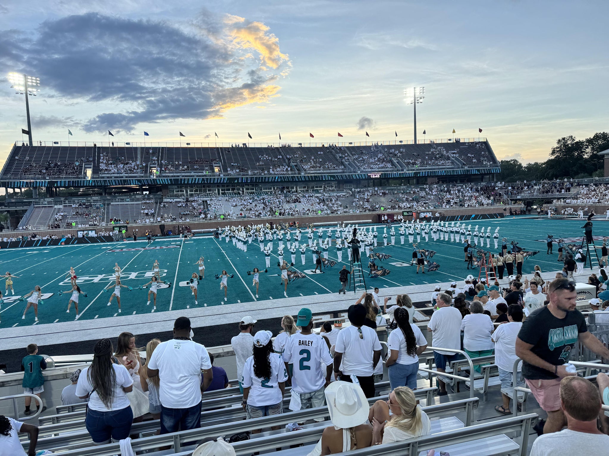 Real Fan View taken from Section 103 at Brooks Stadium by Joey L