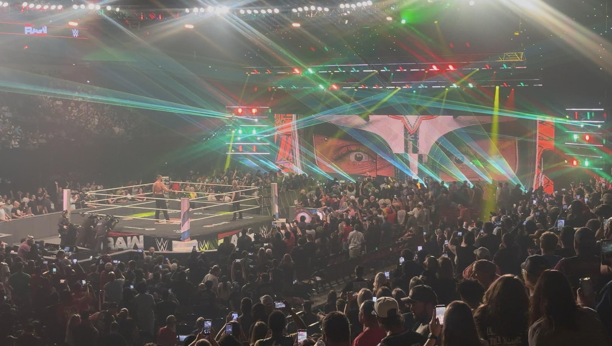 Real Fan View taken from Section 104 at Brookshire Grocery Arena by Alijah M
