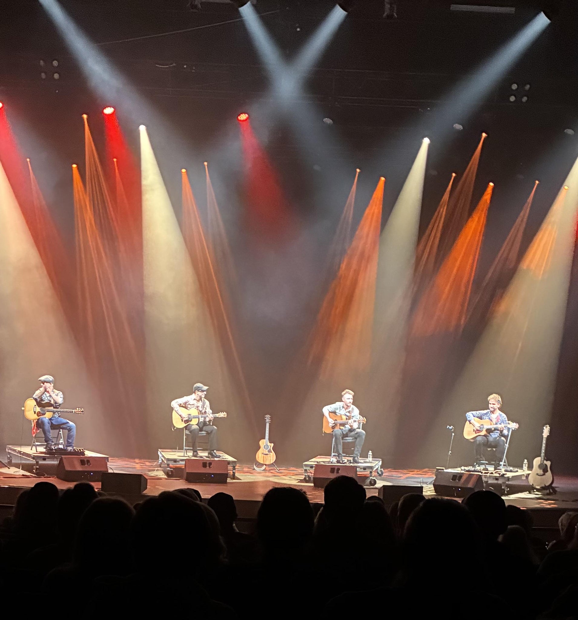 Real Fan View taken from Main Floor Center at Brown County Music Center by Chris H