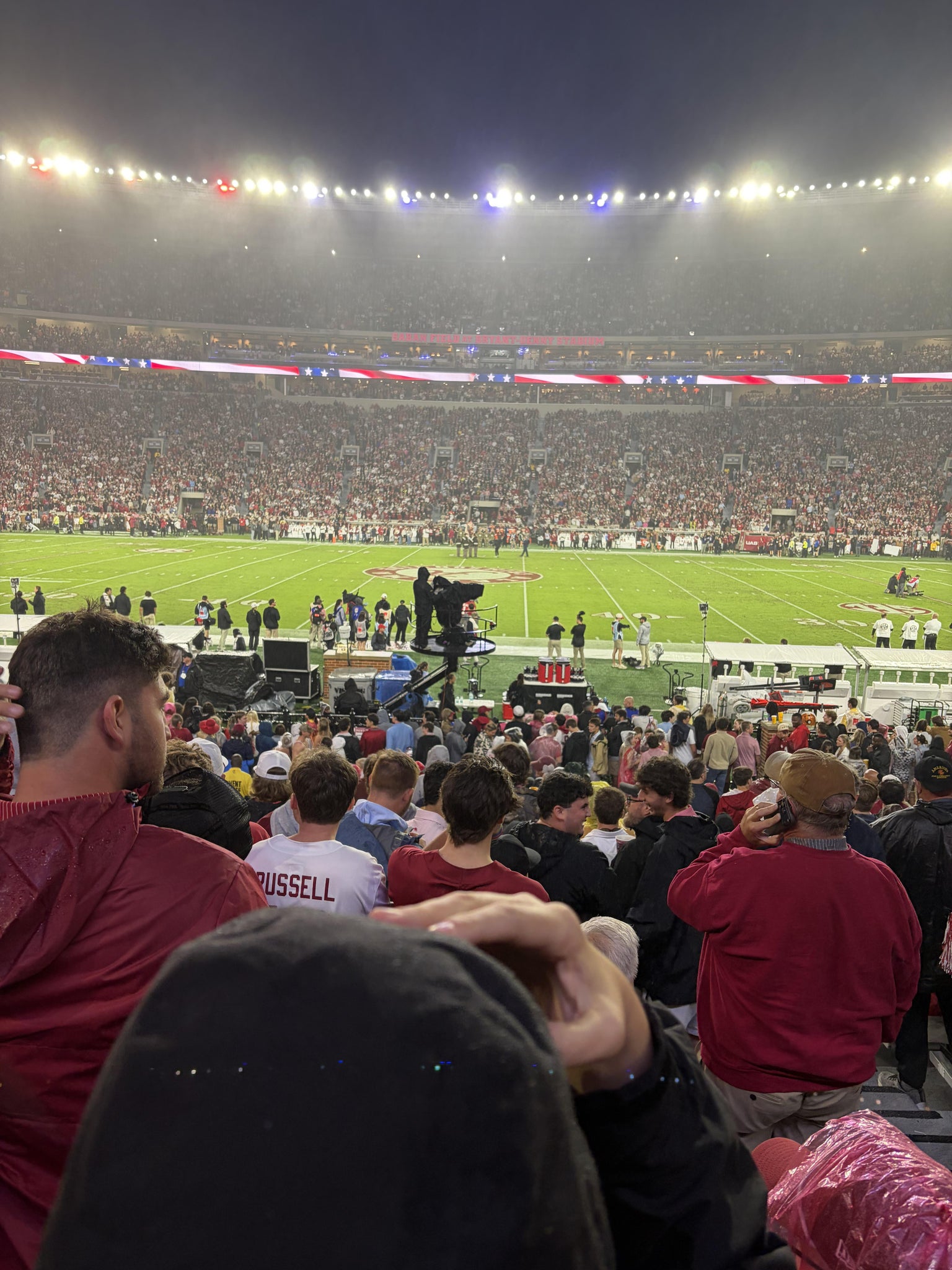 Real Fan View taken from Section 128 at Bryant-Denny Stadium by Tammy D