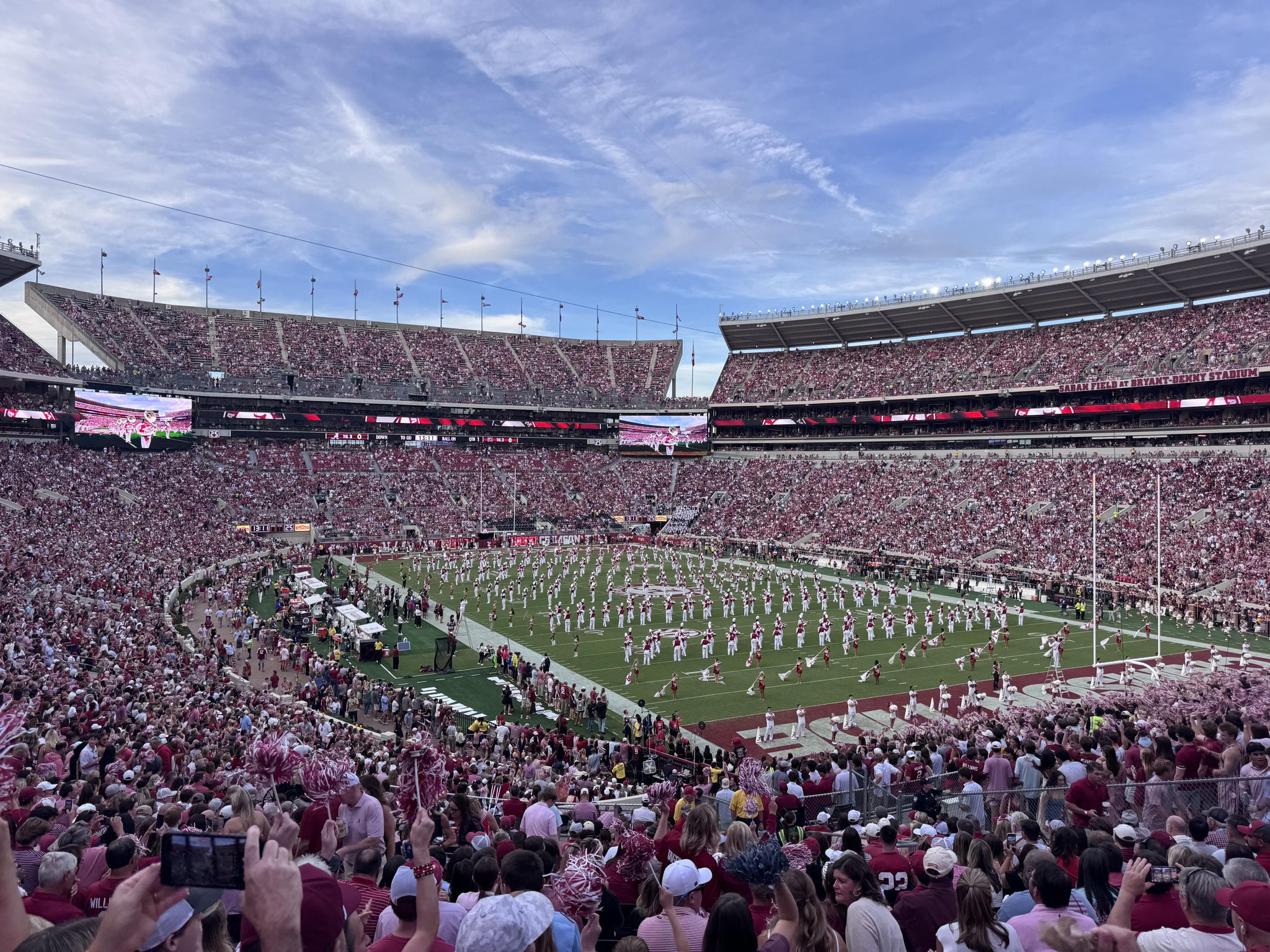 Real Fan View taken from Section 142 at Bryant-Denny Stadium by Tiffanie D
