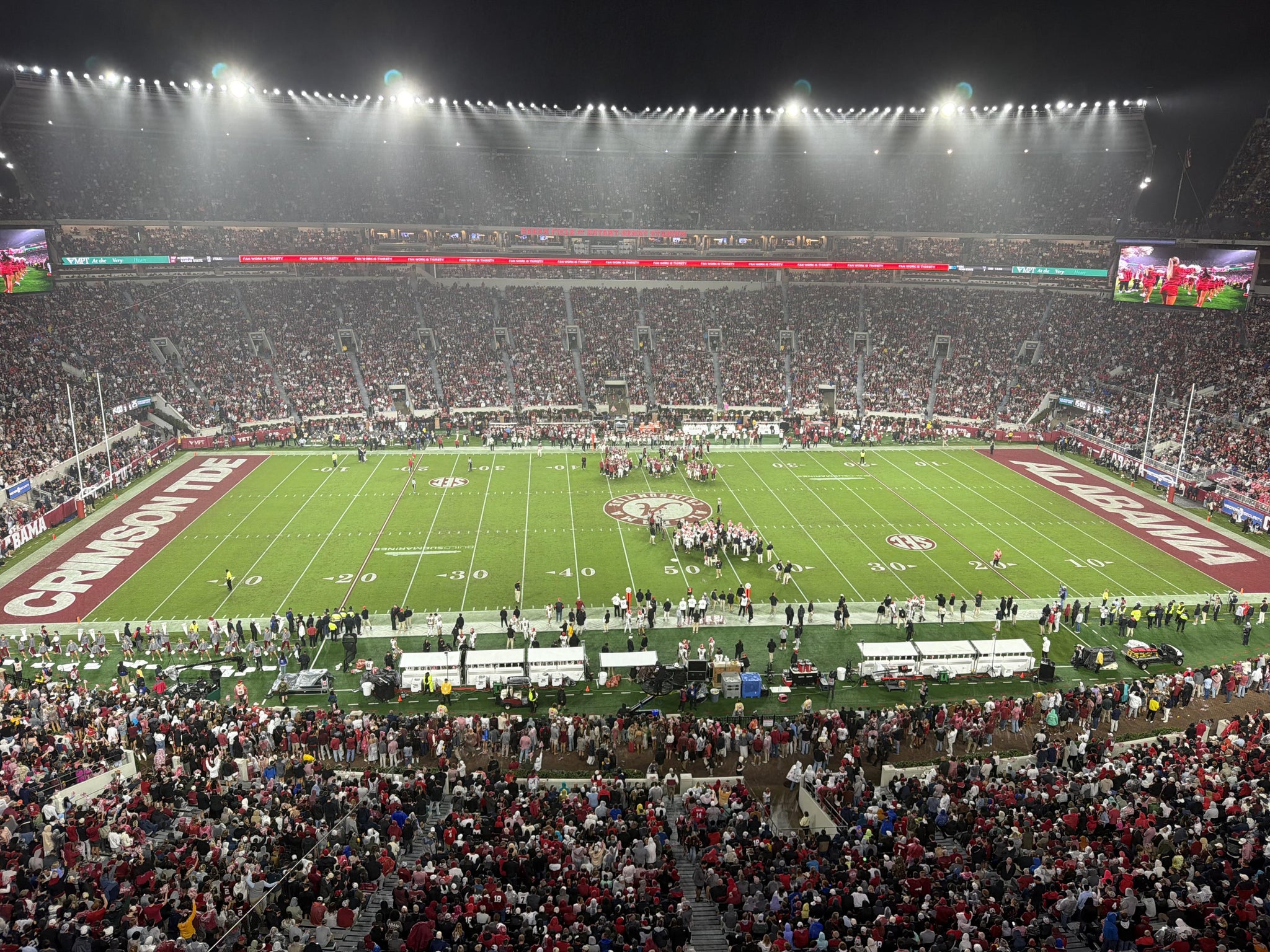 Real Fan View taken from Section 839 at Bryant-Denny Stadium by Jake R