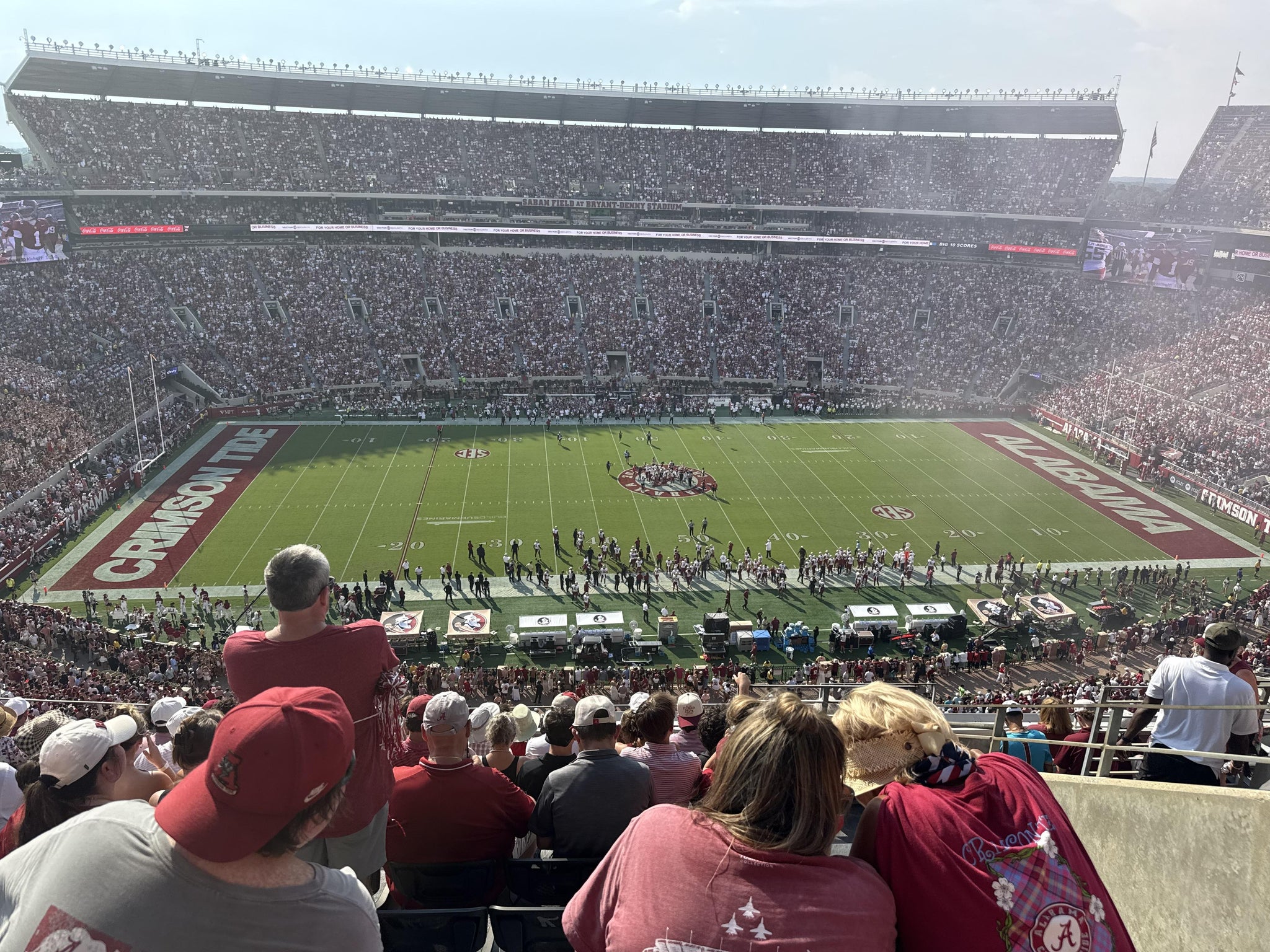 Real Fan View taken from Section 840 at Bryant-Denny Stadium by Anonymous User