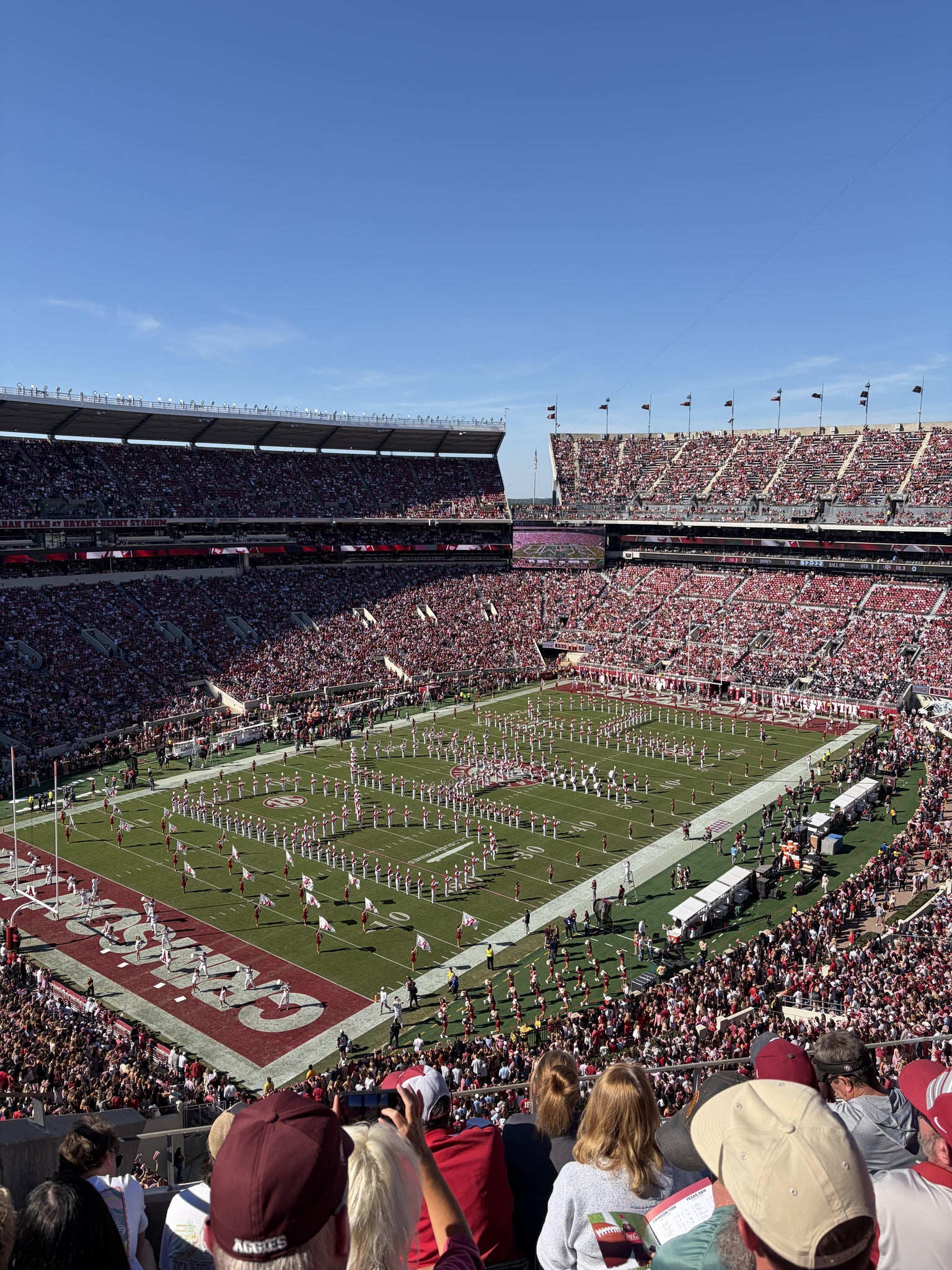 Vue réelle des fans prise de la Section 846 au site Bryant-Denny Stadium par Anonymous User