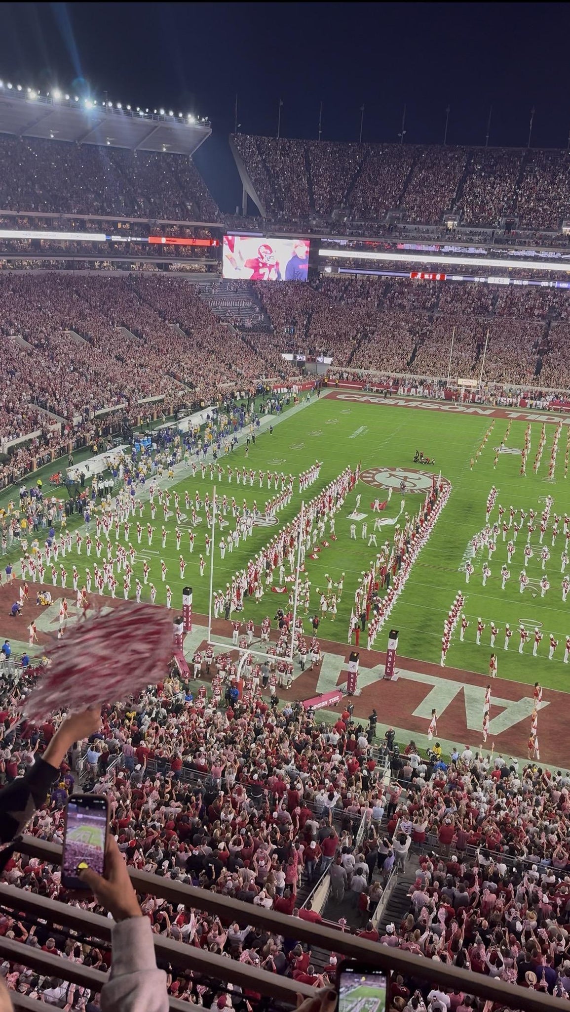 Real Fan View taken from Section NN 6 at Bryant-Denny Stadium by Ashton H