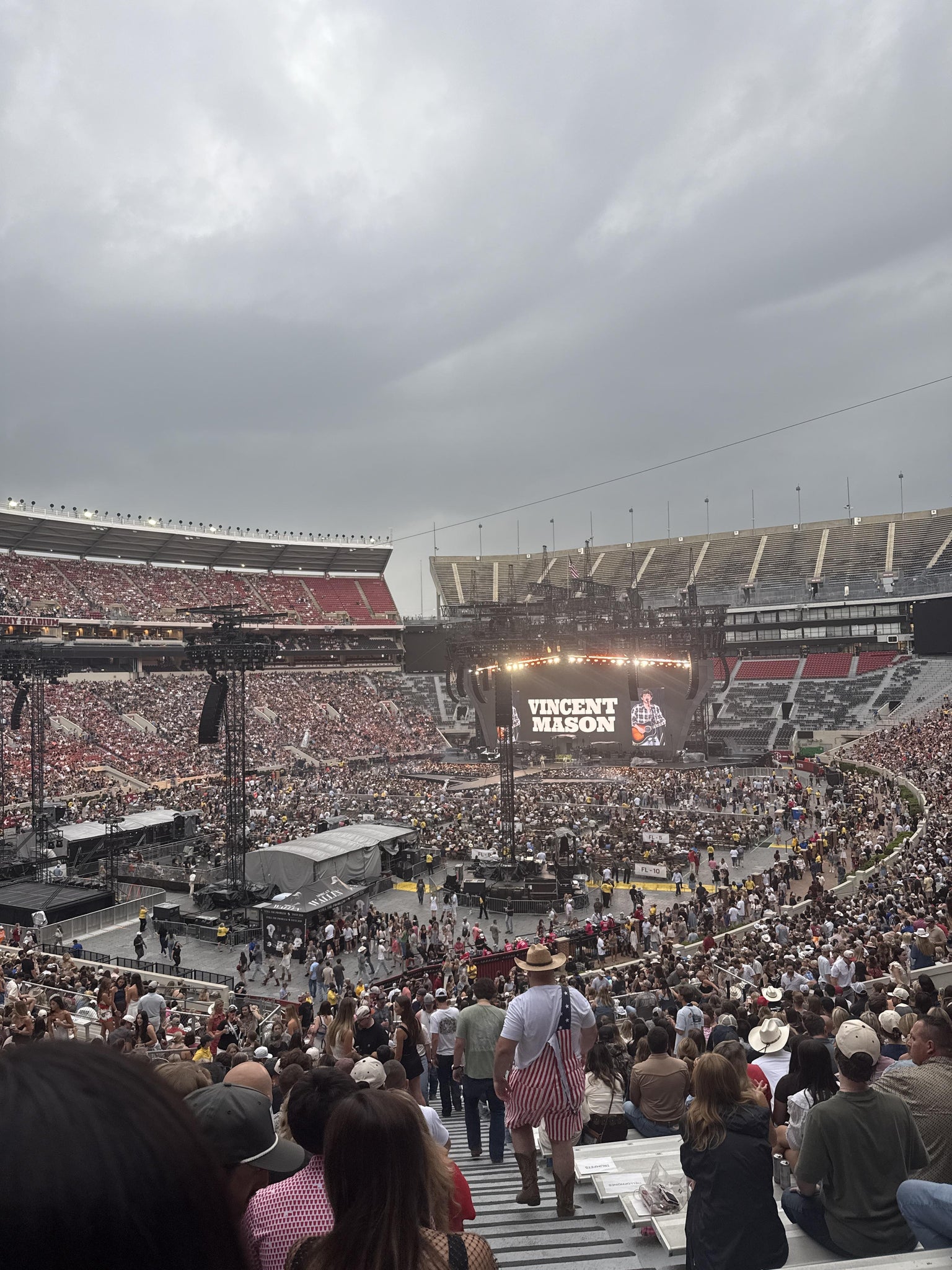 Real Fan View taken from Section S 1 at Bryant-Denny Stadium by Anonymous User