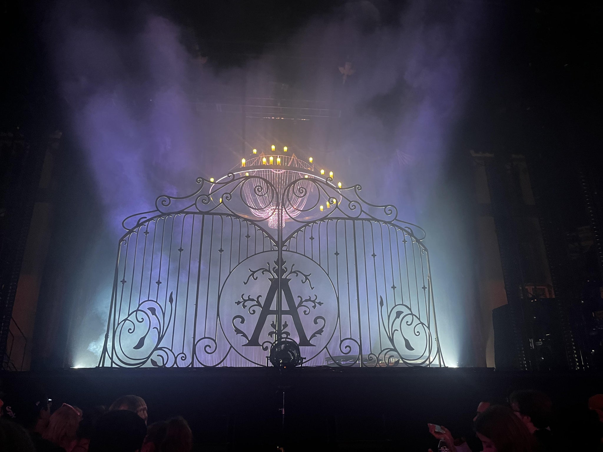 Real Fan View taken from GA Floor at Byline Bank Aragon Ballroom by Aracely G