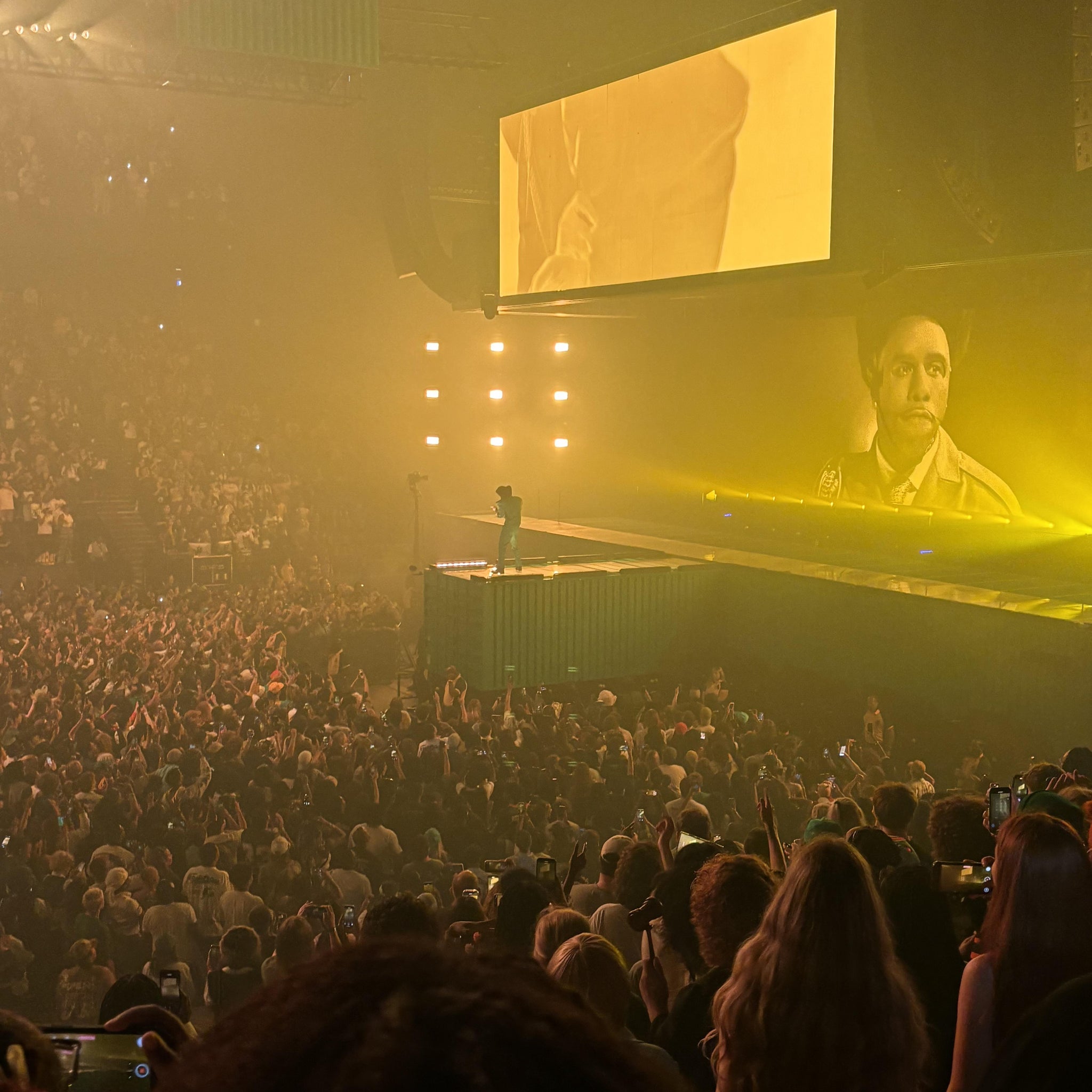 Real Fan View taken from Section 103 at CFG Bank Arena by Taylor L