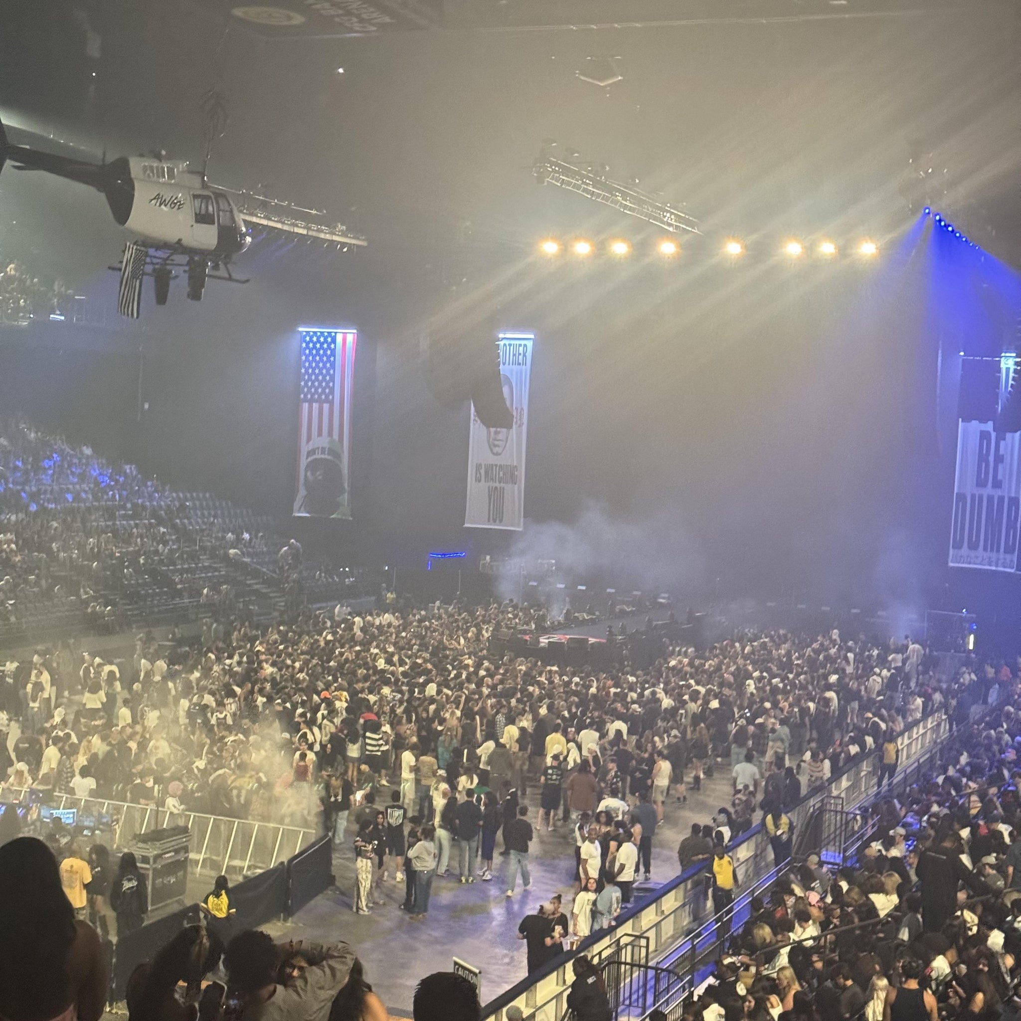 Real Fan View taken from Section 109 at CFG Bank Arena by Alaysia monè B