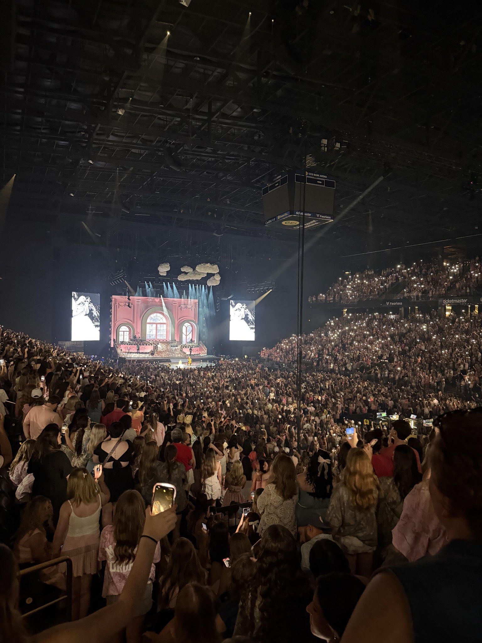 Real Fan View taken from Section 116 at CFG Bank Arena by Grace V