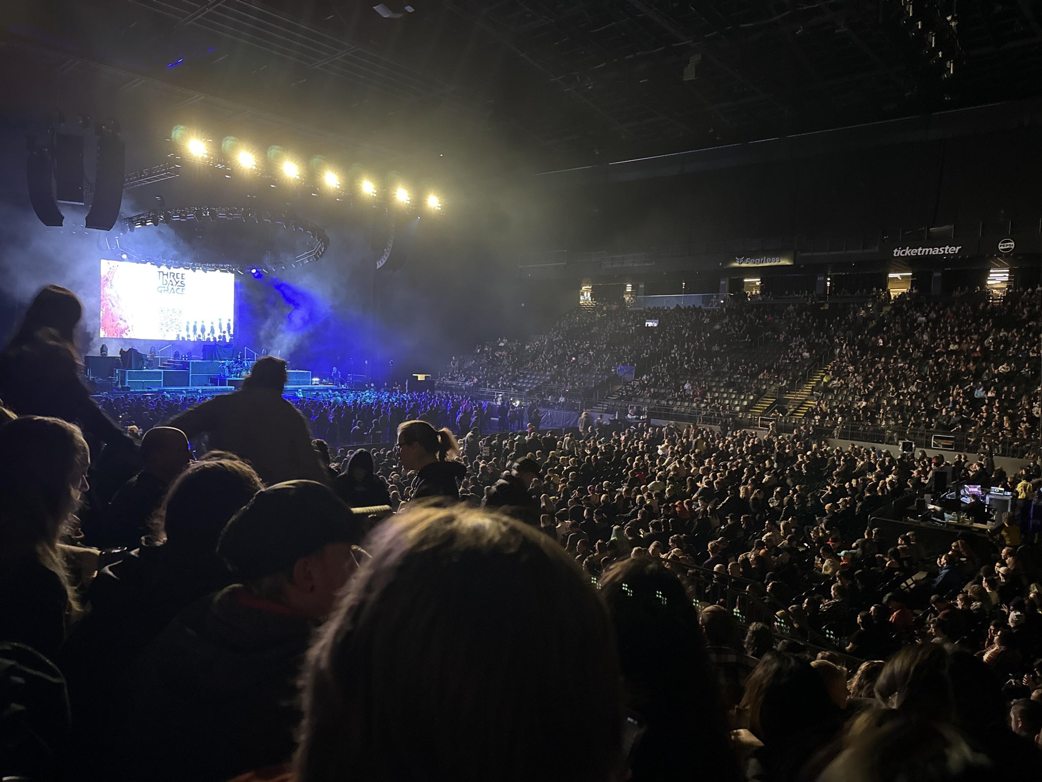 Real Fan View taken from Section 120 at CFG Bank Arena by Jeff L
