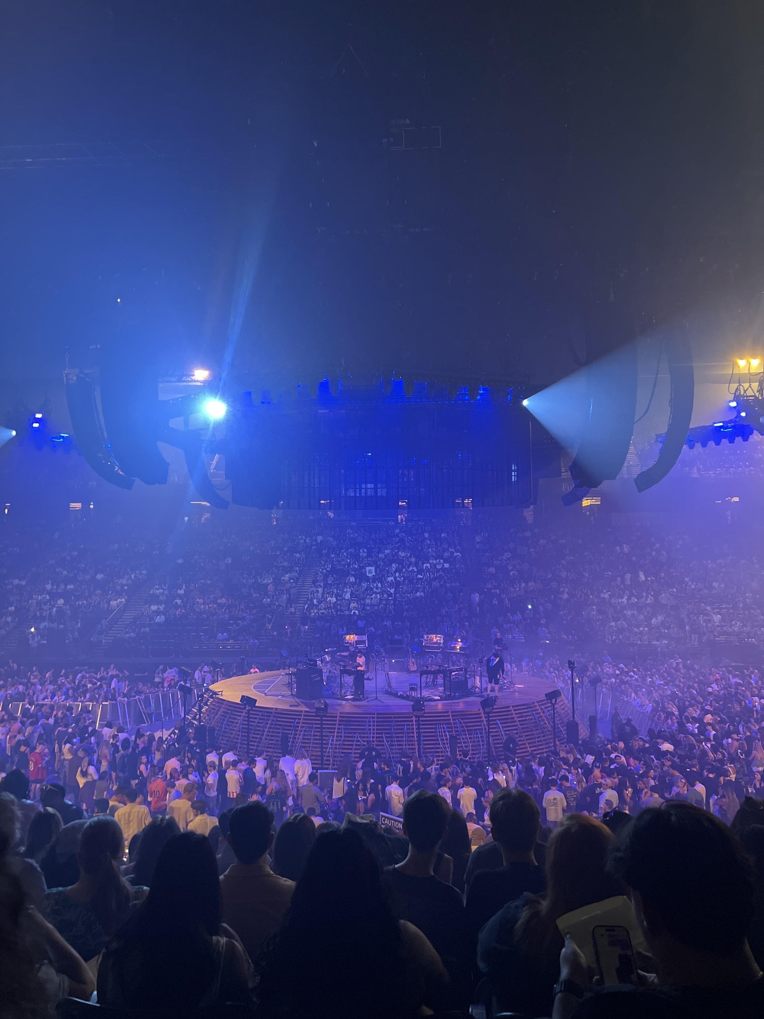 Real Fan View taken from Section 121 at CFG Bank Arena by Diana M
