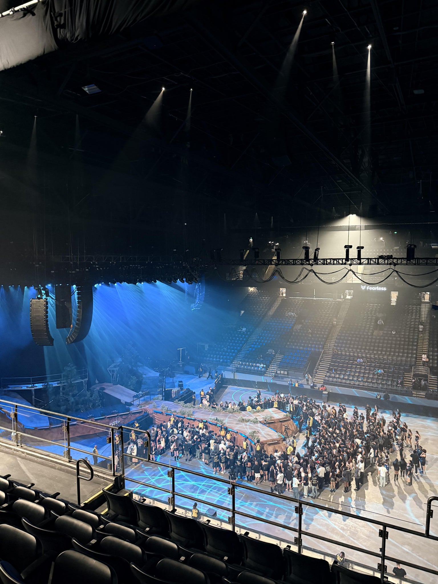 Real Fan View taken from Section 218 at CFG Bank Arena by Emily C