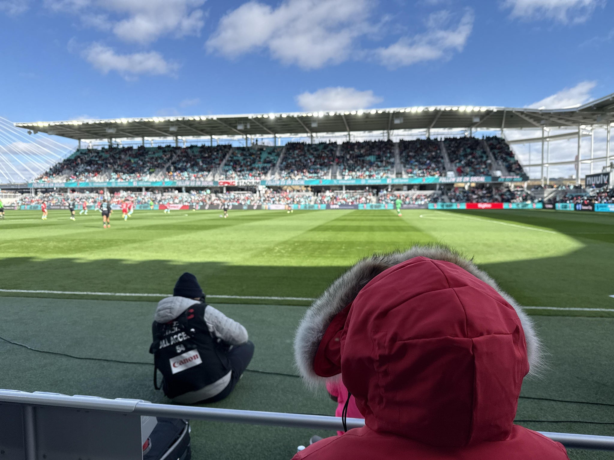 Real Fan View taken from Section 104 at CPKC Stadium by David R