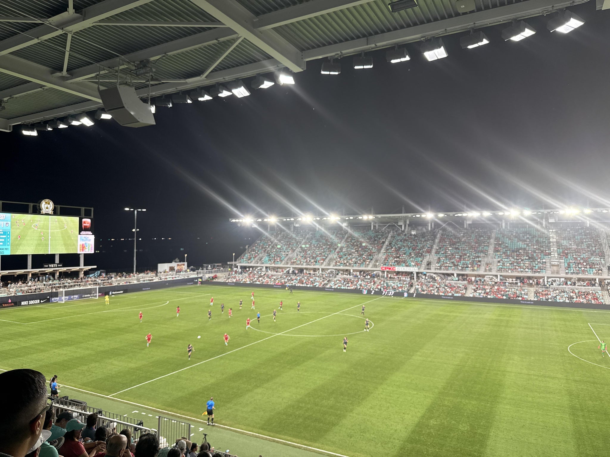 Real Fan View taken from Section 203 at CPKC Stadium by Yuridia S