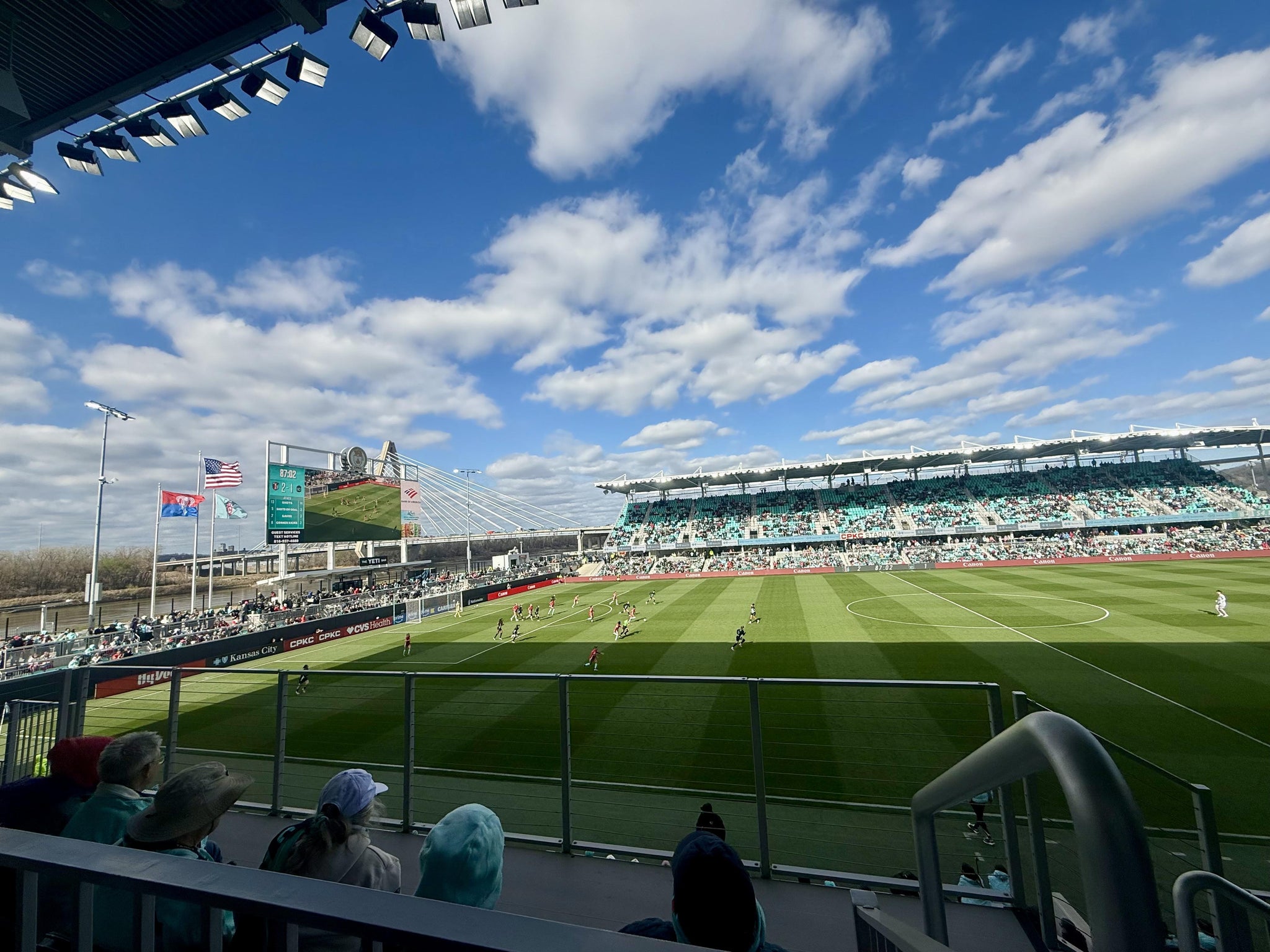 Real Fan View taken from Section 206 at CPKC Stadium by Kristin A