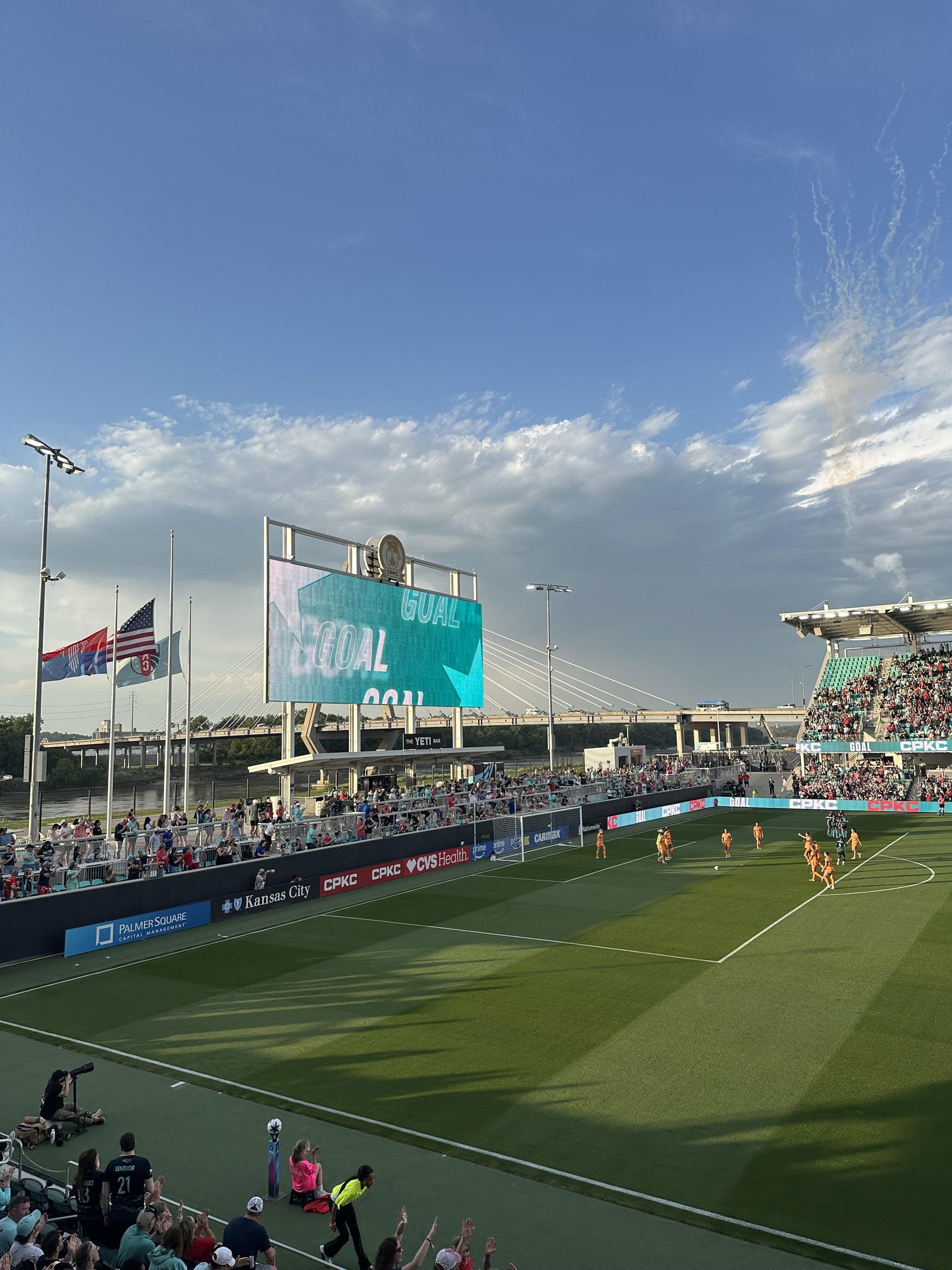 Real Fan View taken from Section 207 at CPKC Stadium by Maria M